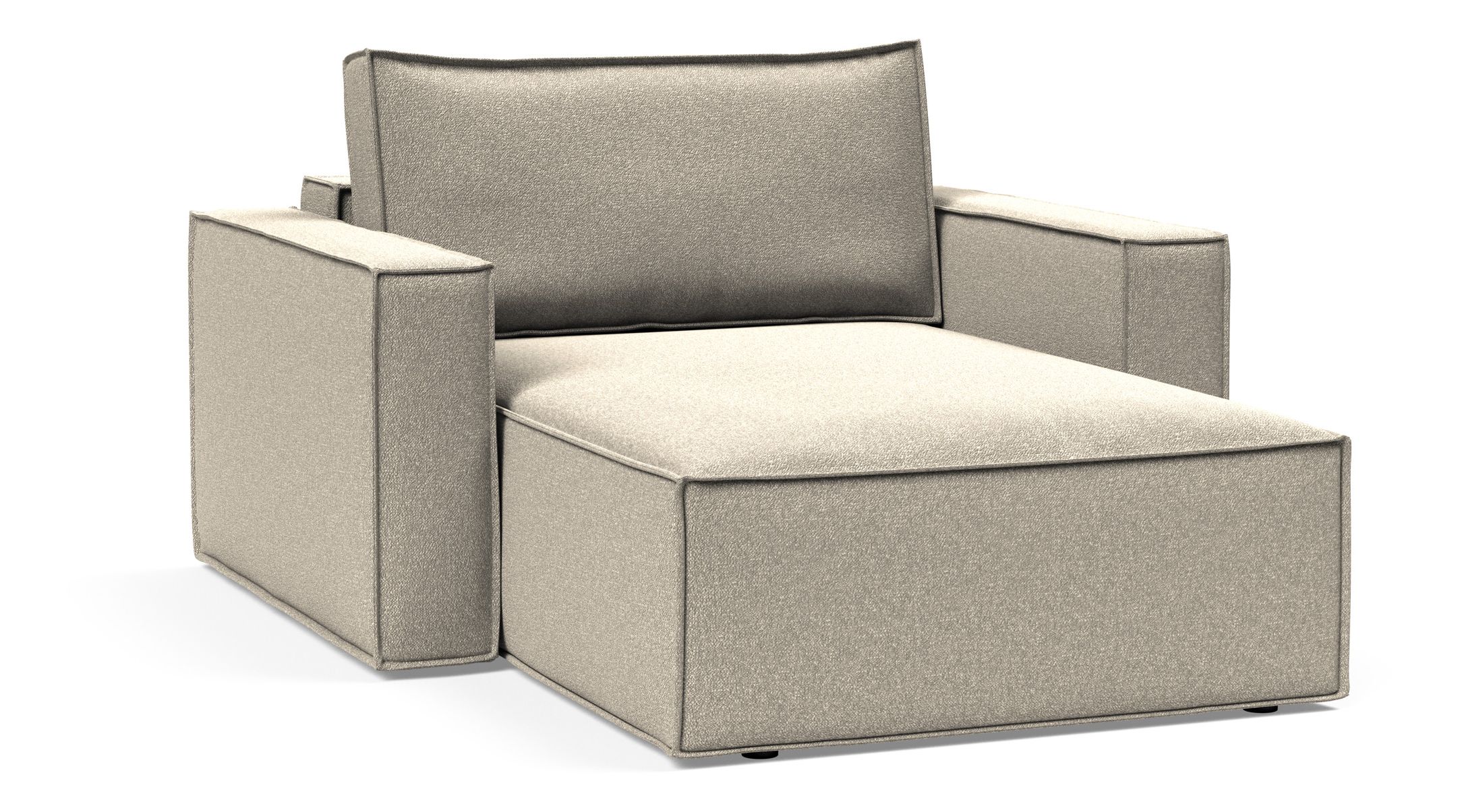Newilla Storage Lounger Chair w/ Standart Arm Rests