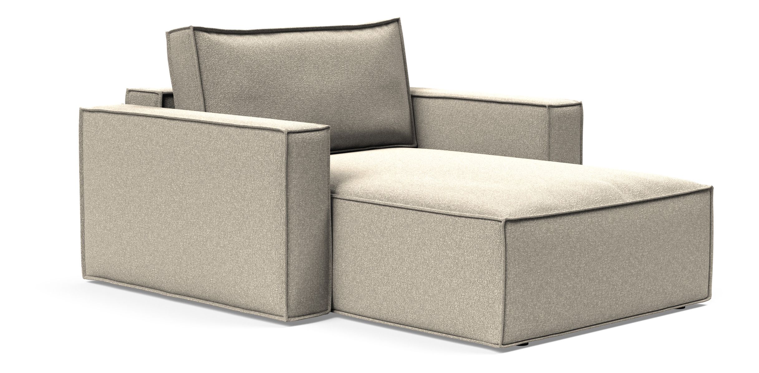 Newilla Storage Lounger Chair w/ Standart Arm Rests