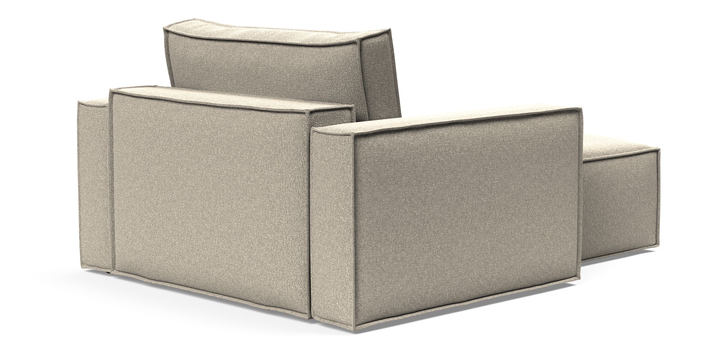 Newilla Storage Lounger Chair w/ Standart Arm Rests