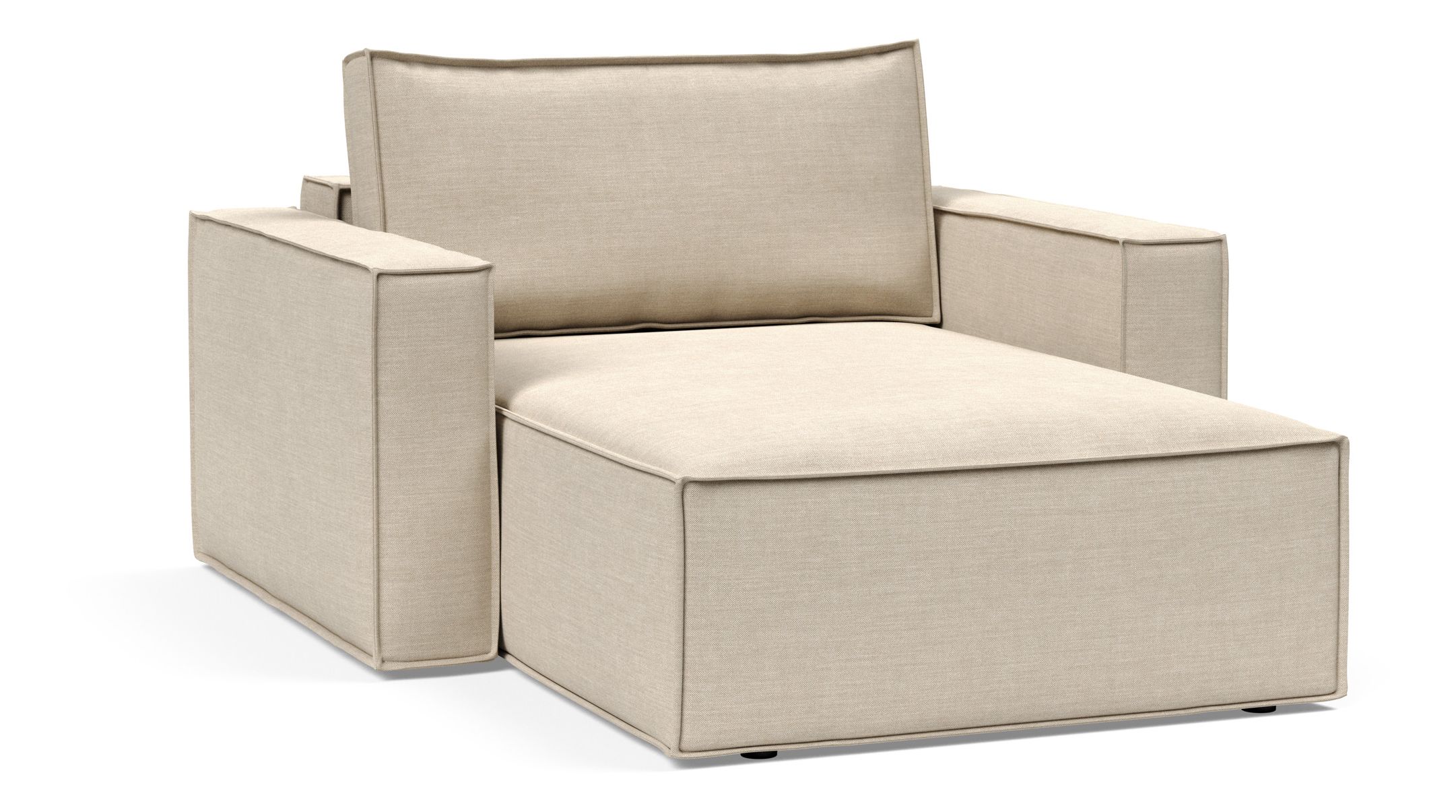 Newilla Storage Lounger Chair w/ Standart Arm Rests