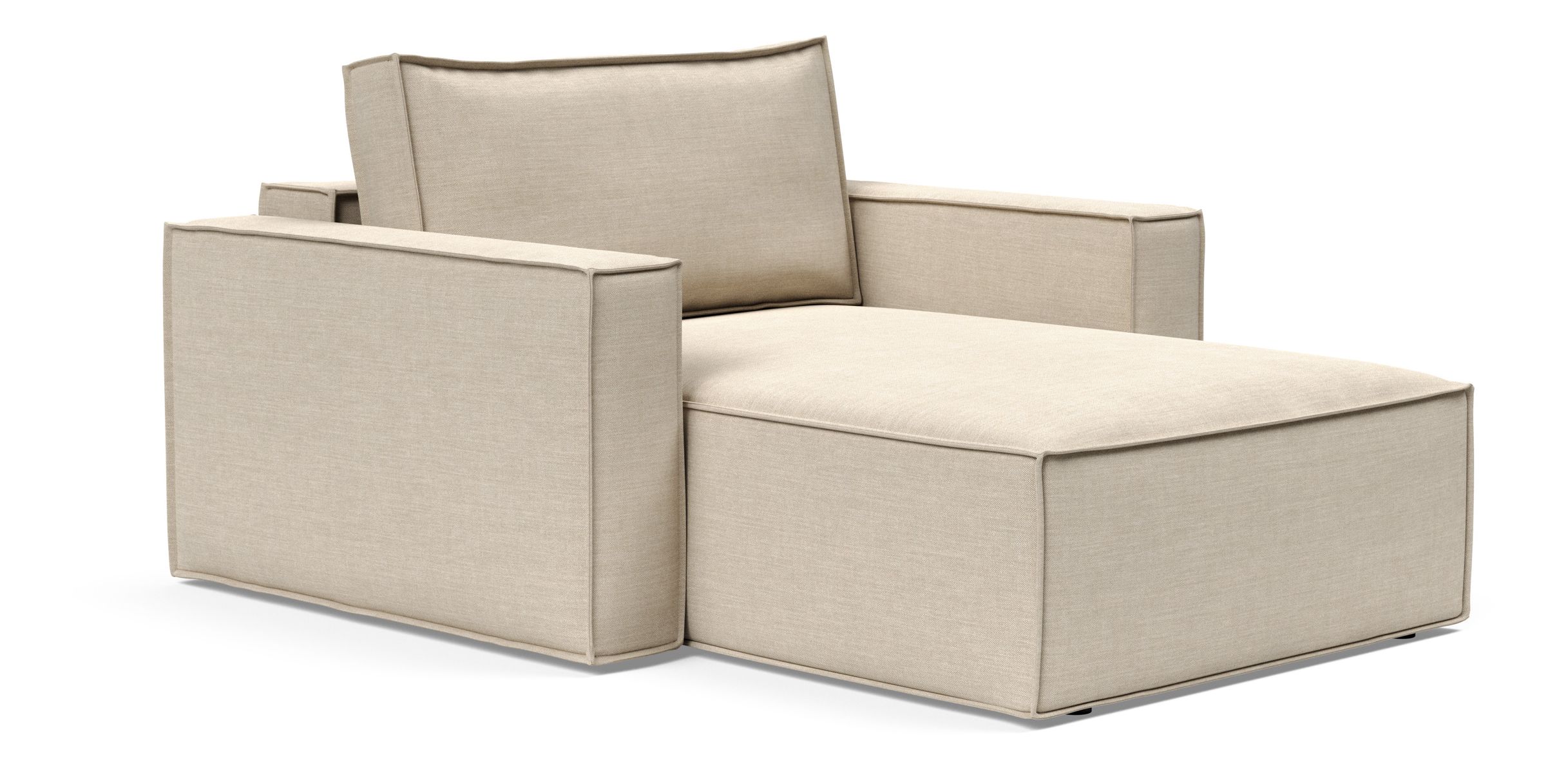 Newilla Storage Lounger Chair w/ Standart Arm Rests