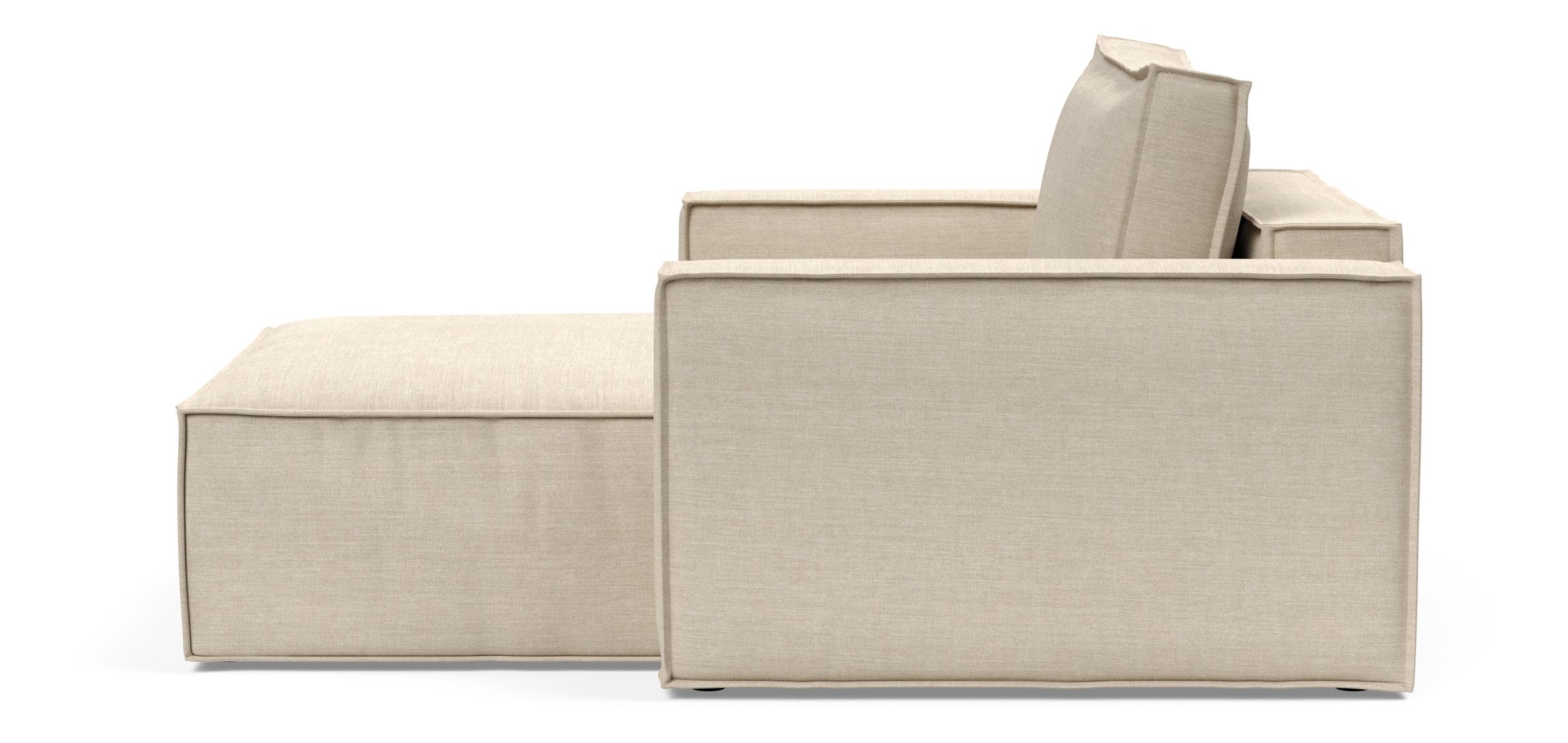 Newilla Storage Lounger Chair w/ Standart Arm Rests