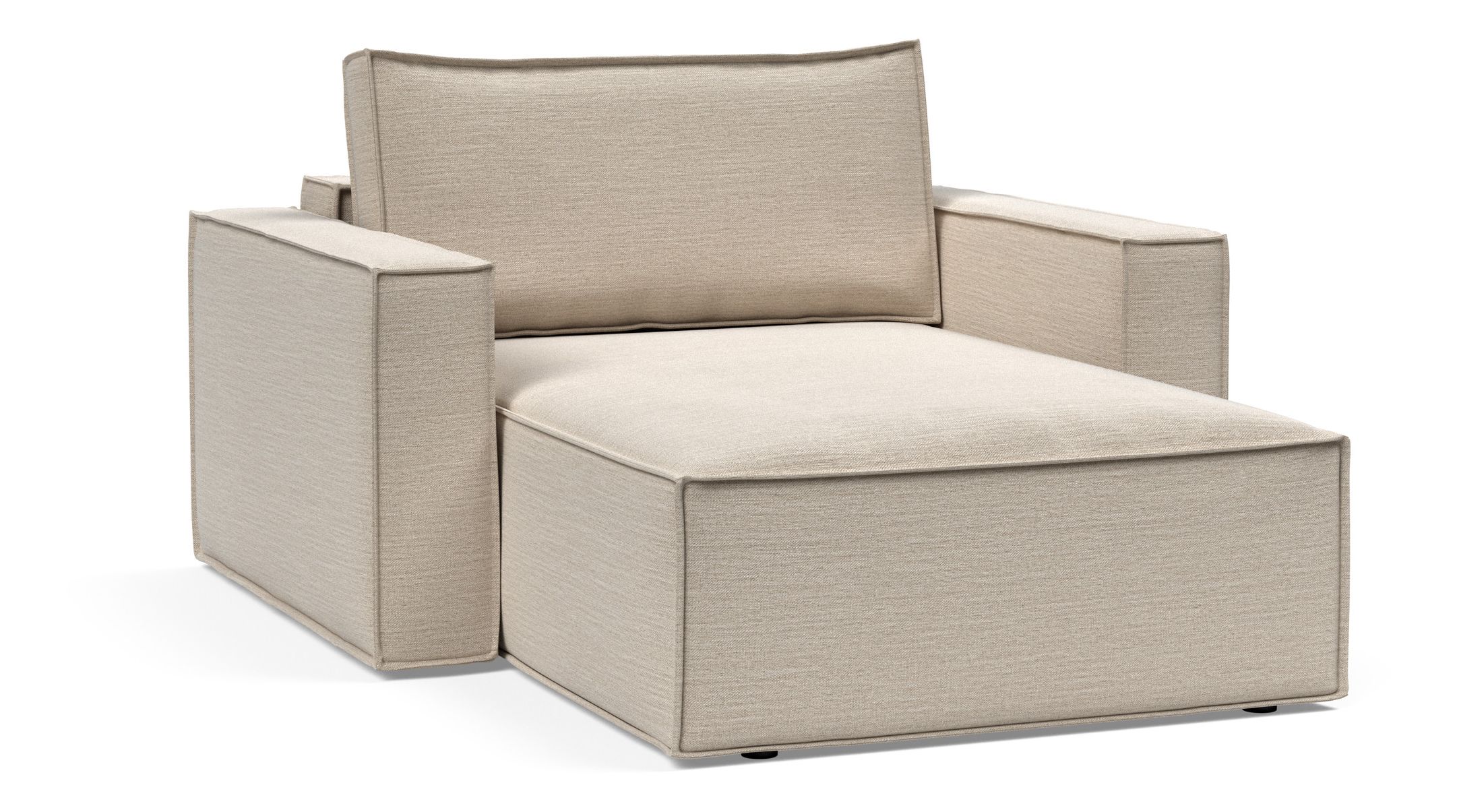 Newilla Storage Lounger Chair w/ Standart Arm Rests