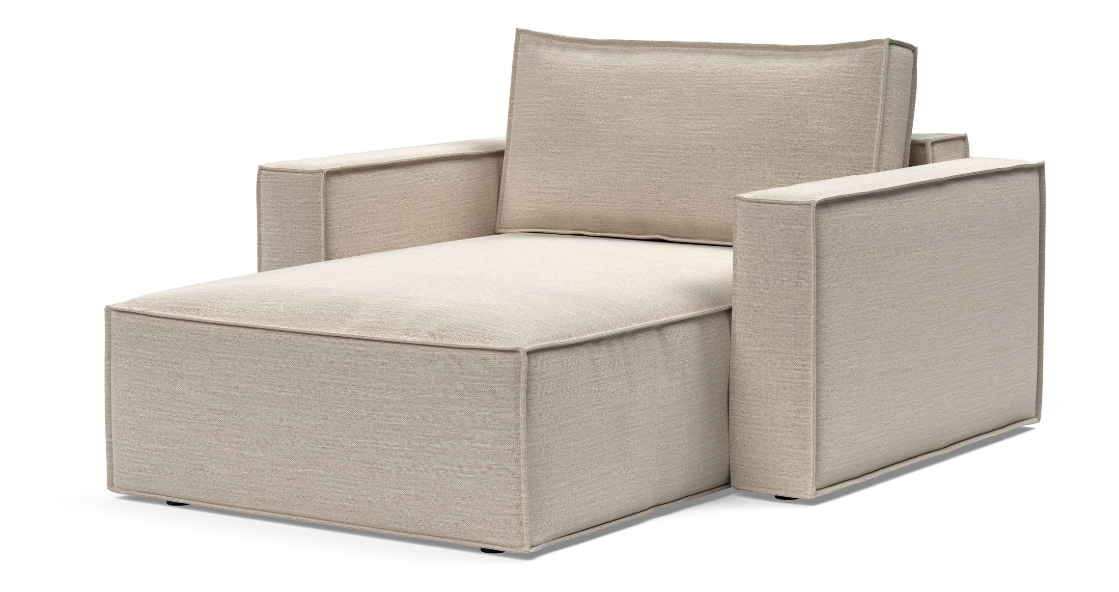 Newilla Storage Lounger Chair w/ Standart Arm Rests