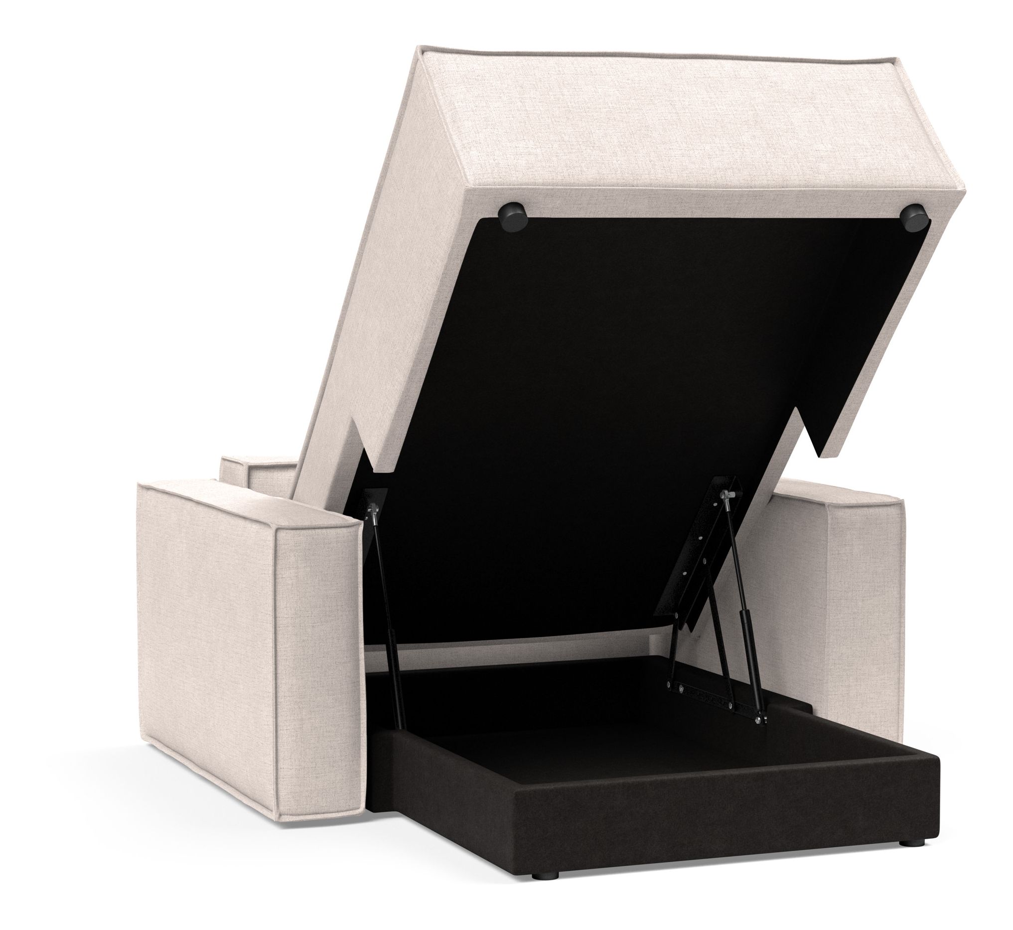 Newilla Storage Lounger Chair w/ Standart Arm Rests