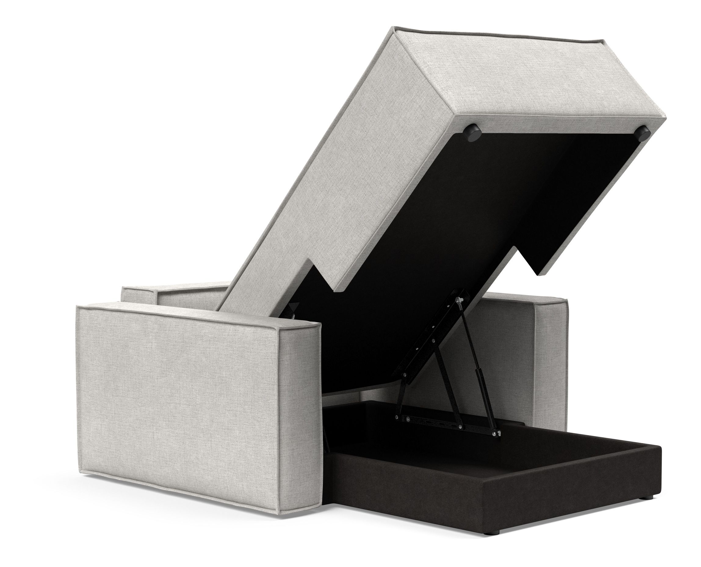 Newilla Storage Lounger Chair w/ Standart Arm Rests