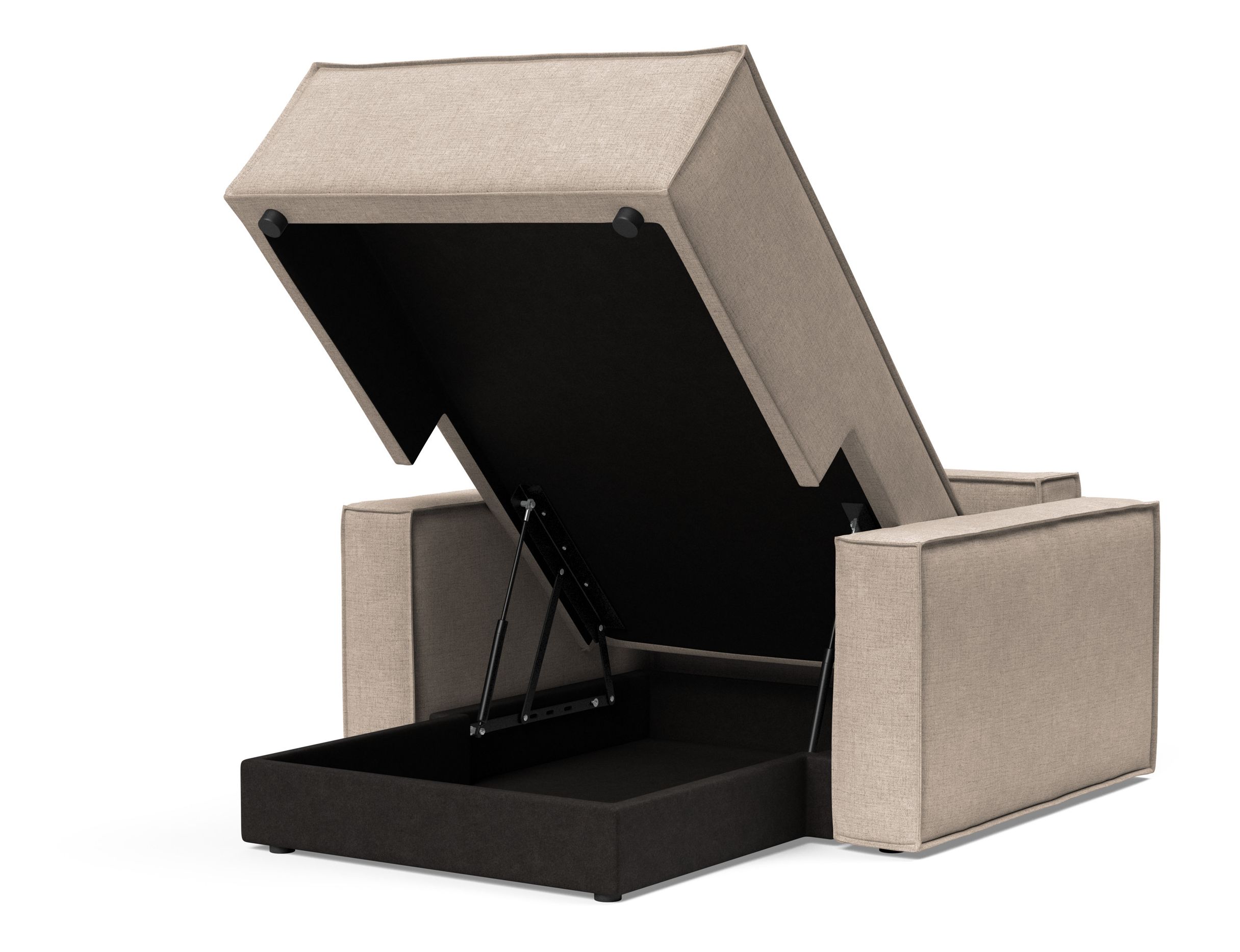 Newilla Storage Lounger Chair w/ Standart Arm Rests
