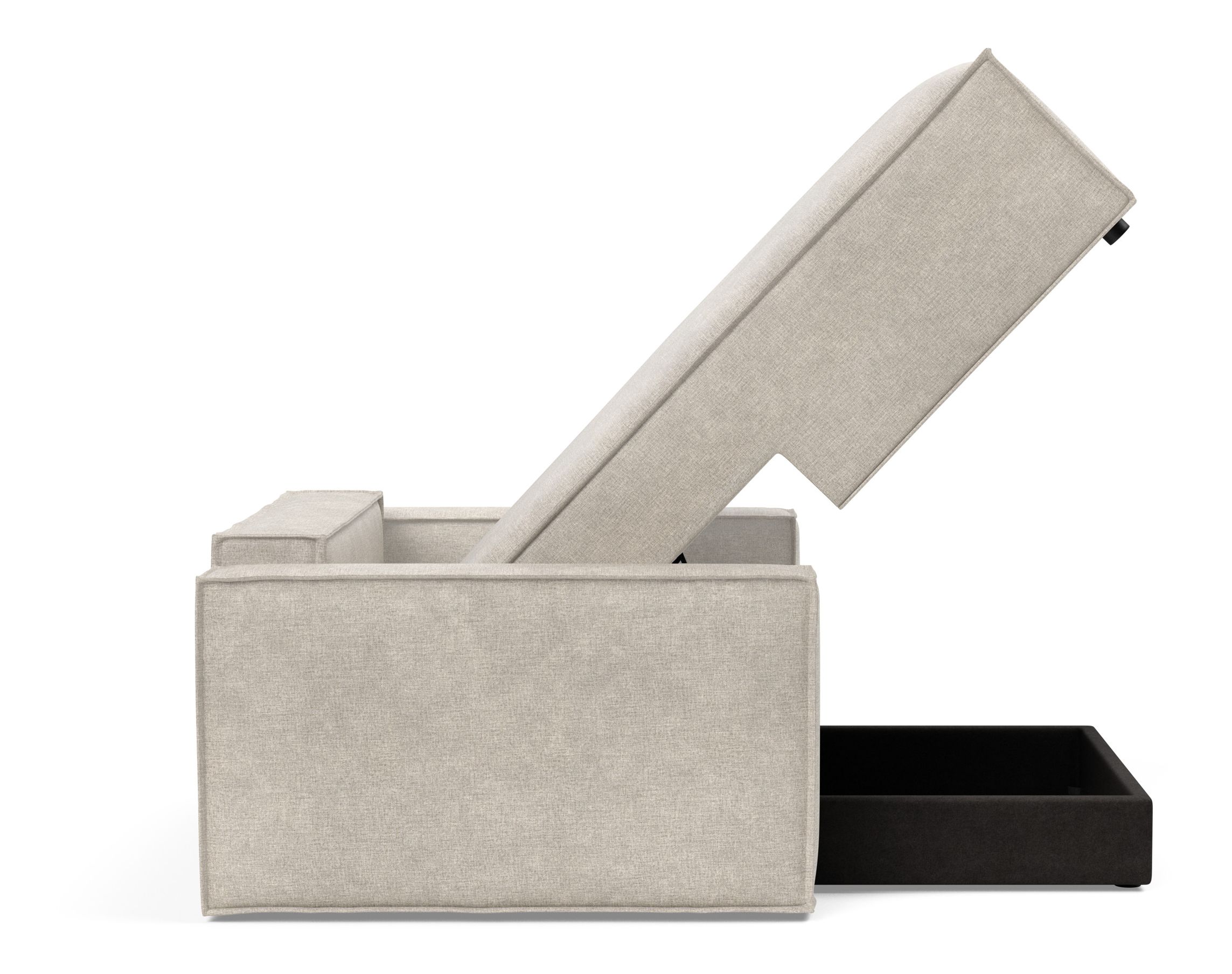 Newilla Storage Lounger Chair w/ Standart Arm Rests