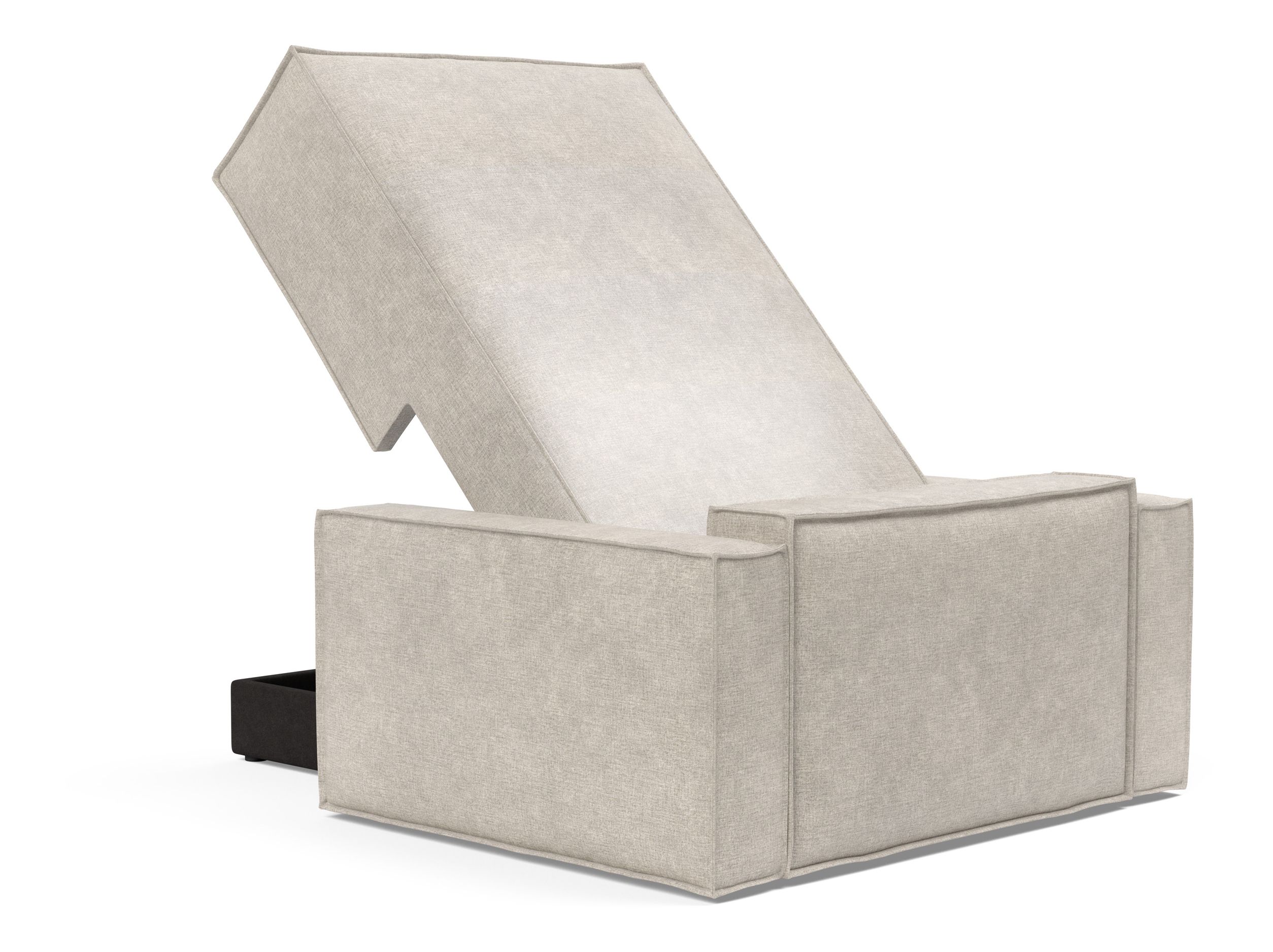 Newilla Storage Lounger Chair w/ Standart Arm Rests