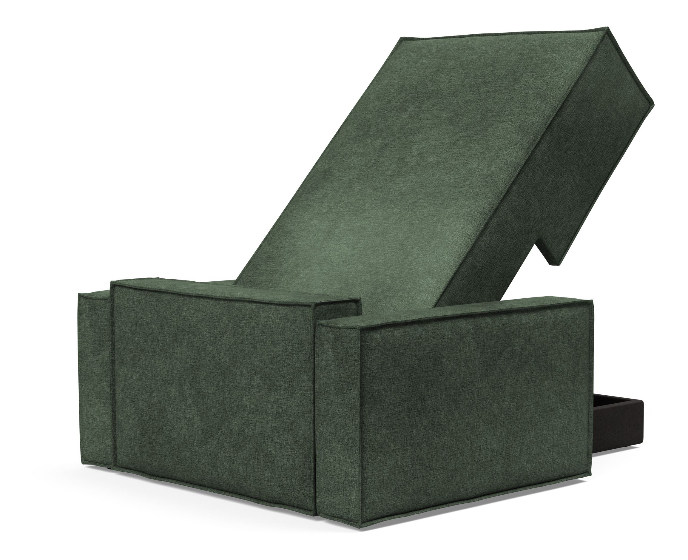 Newilla Storage Lounger Chair w/ Standart Arm Rests