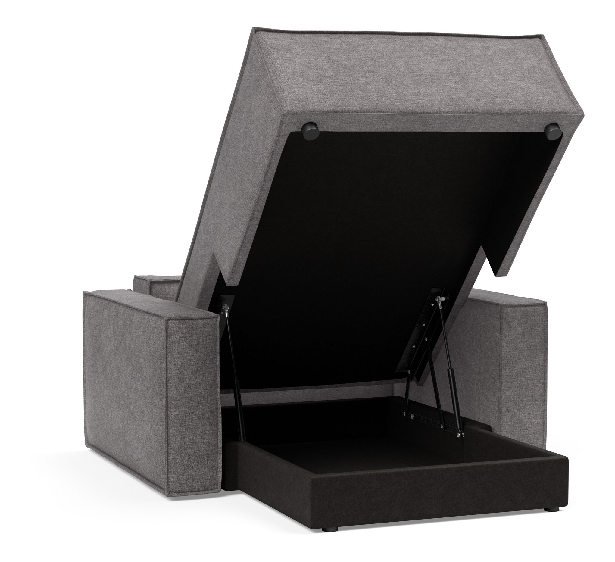 Newilla Storage Lounger Chair w/ Standart Arm Rests