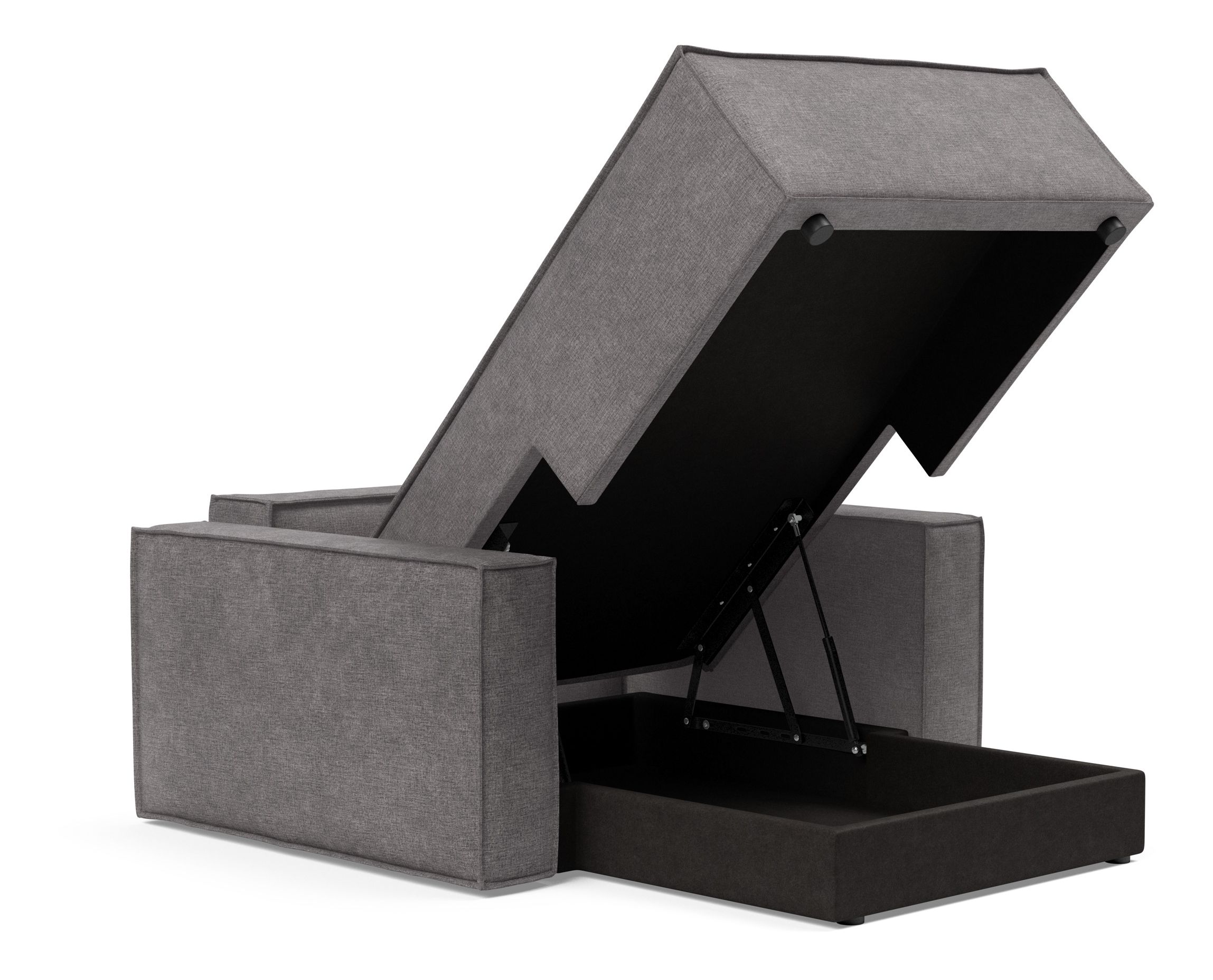 Newilla Storage Lounger Chair w/ Standart Arm Rests