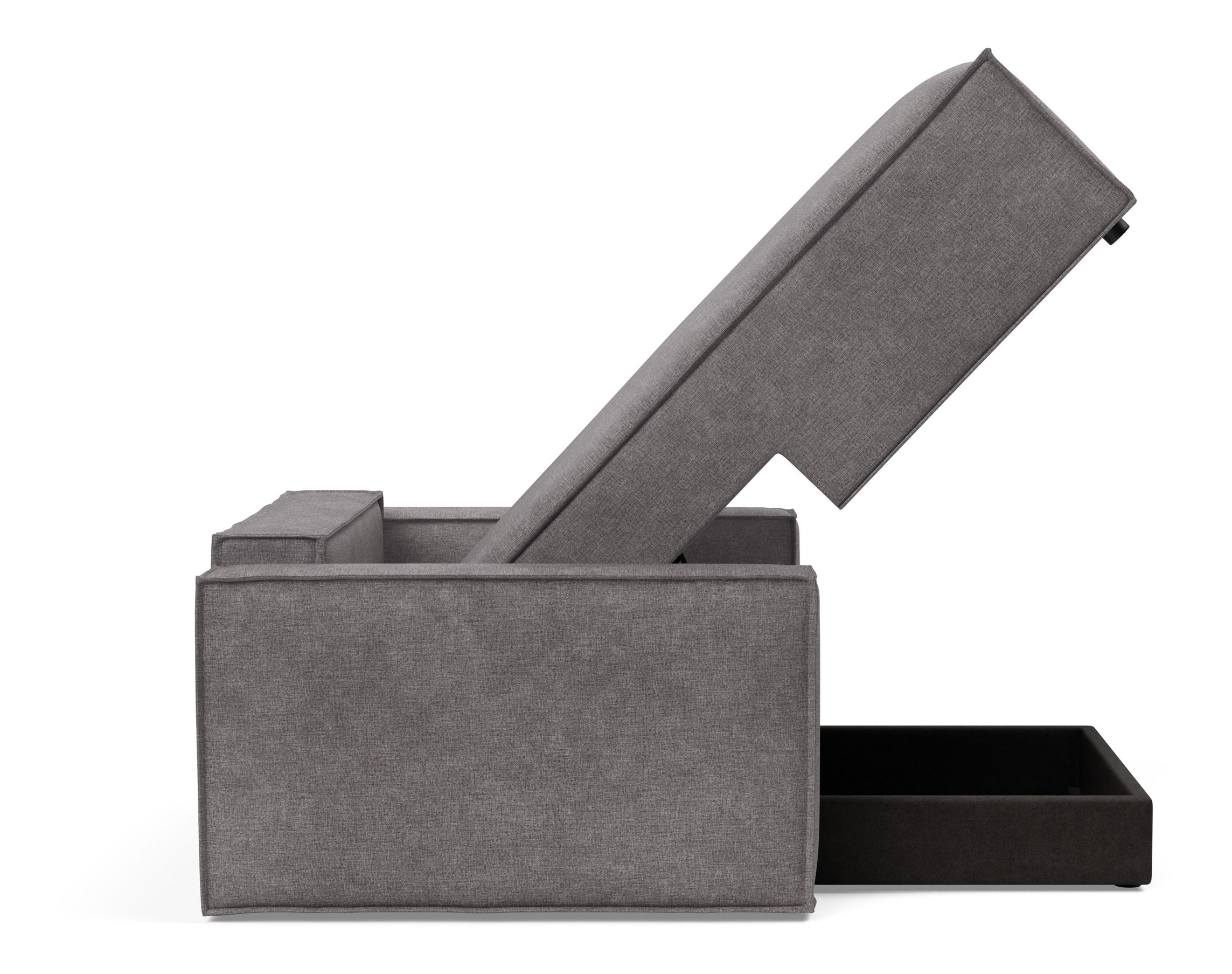 Newilla Storage Lounger Chair w/ Standart Arm Rests