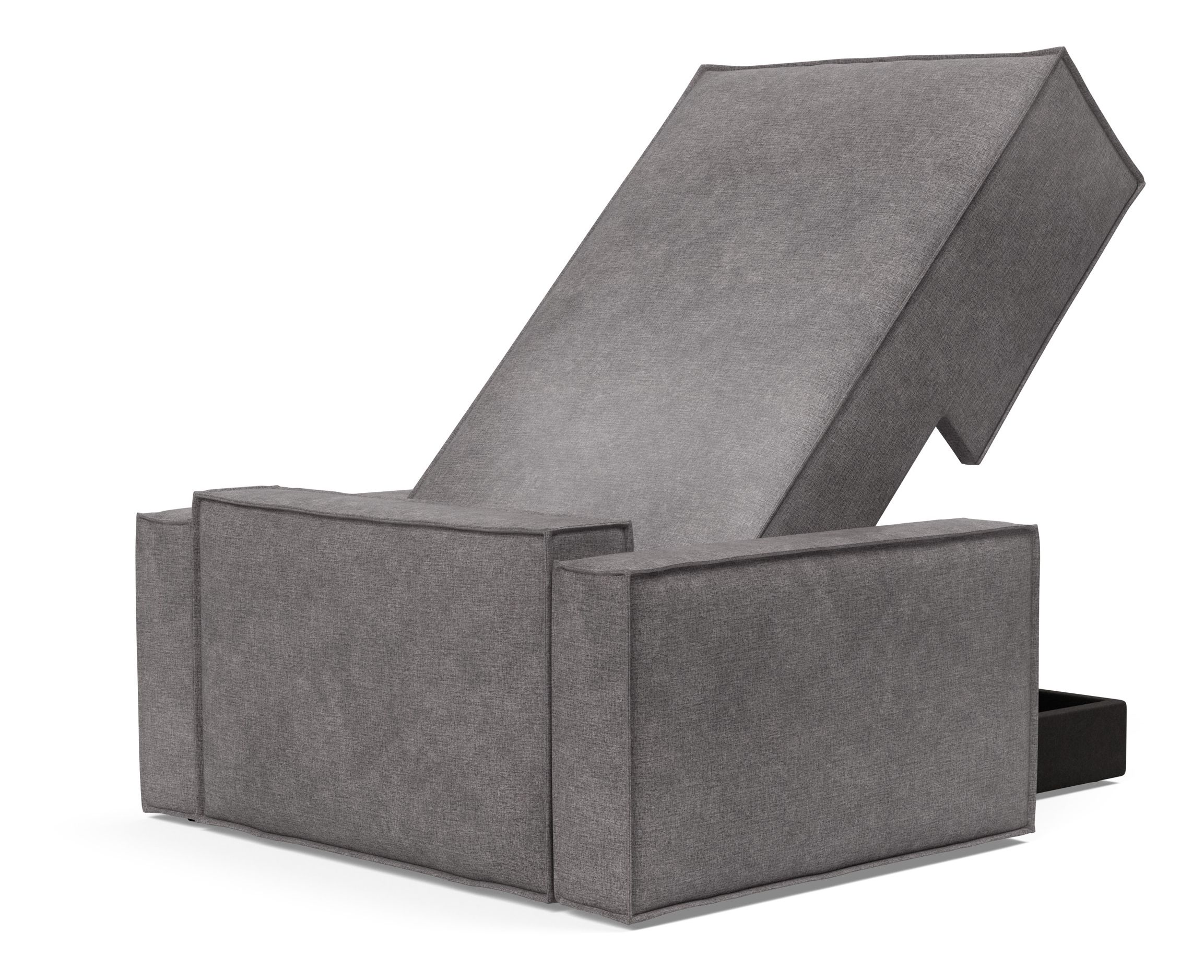 Newilla Storage Lounger Chair w/ Standart Arm Rests