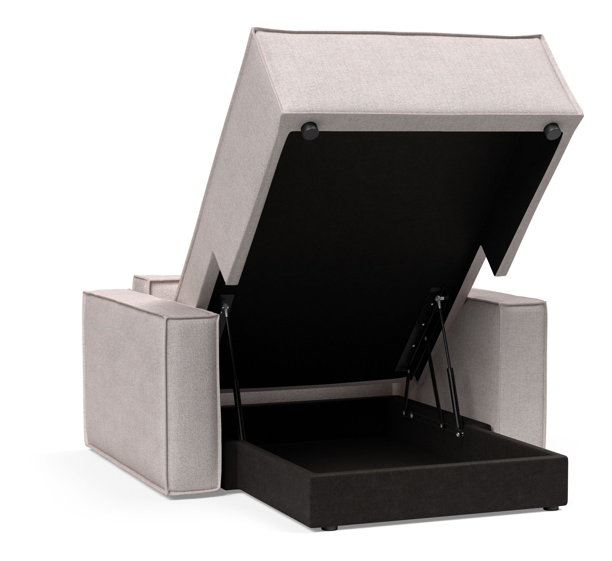 Newilla Storage Lounger Chair w/ Standart Arm Rests