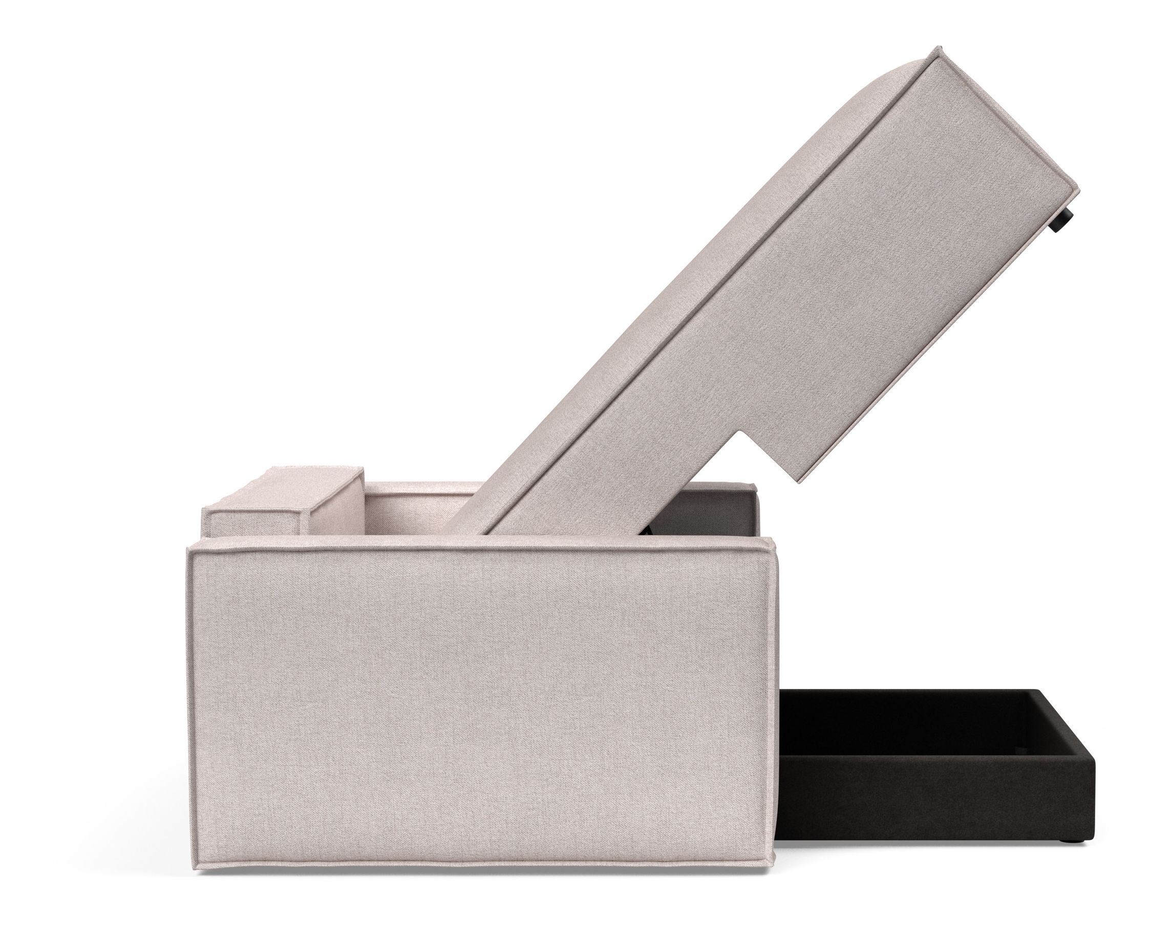 Newilla Storage Lounger Chair w/ Standart Arm Rests