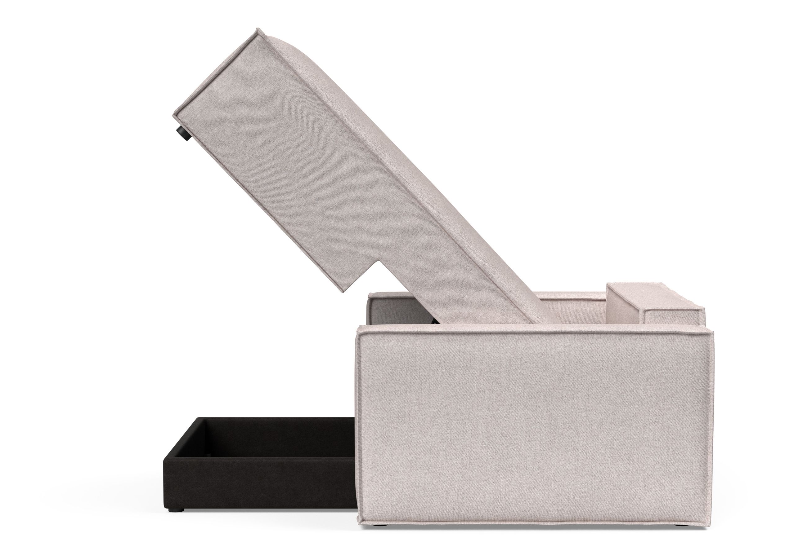 Newilla Storage Lounger Chair w/ Standart Arm Rests