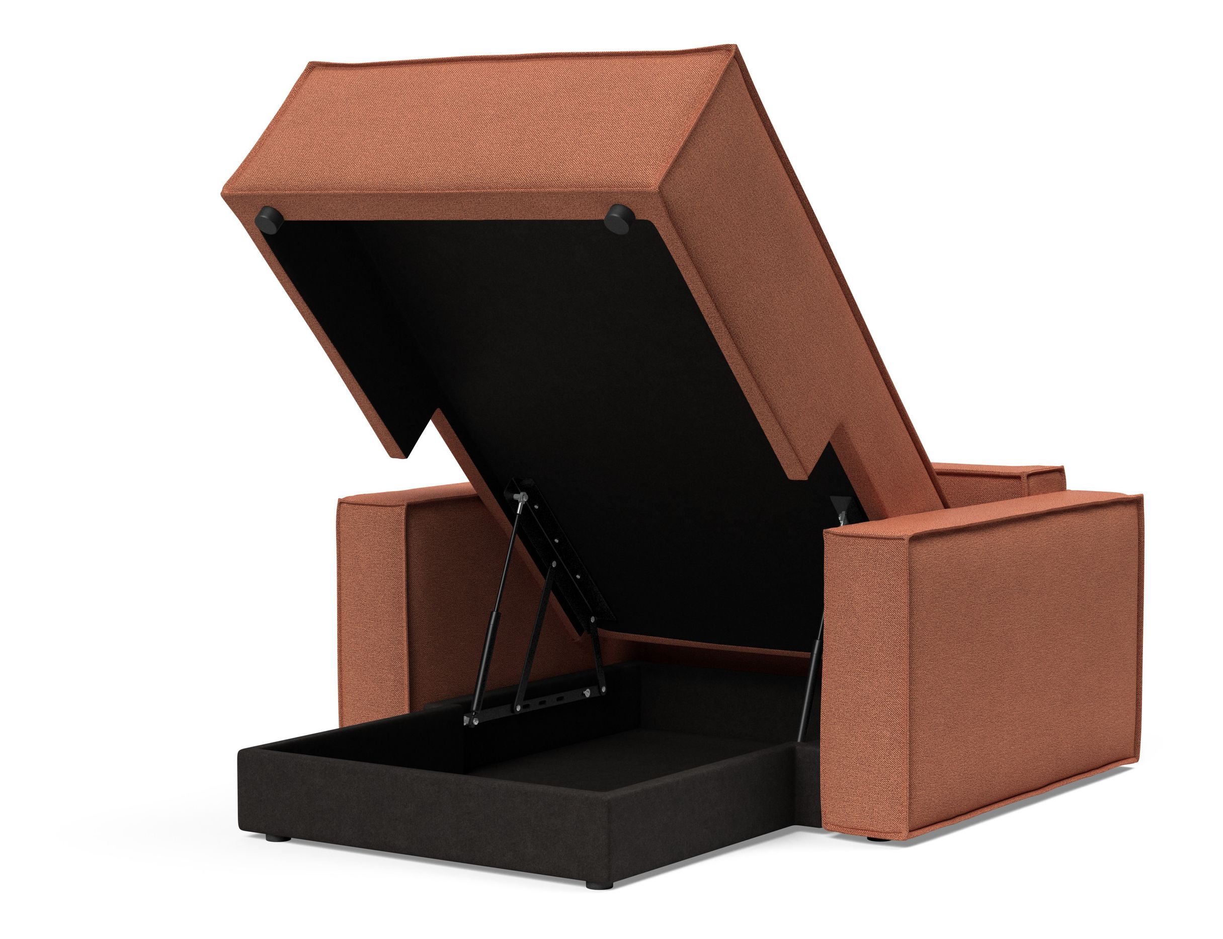 Newilla Storage Lounger Chair w/ Standart Arm Rests