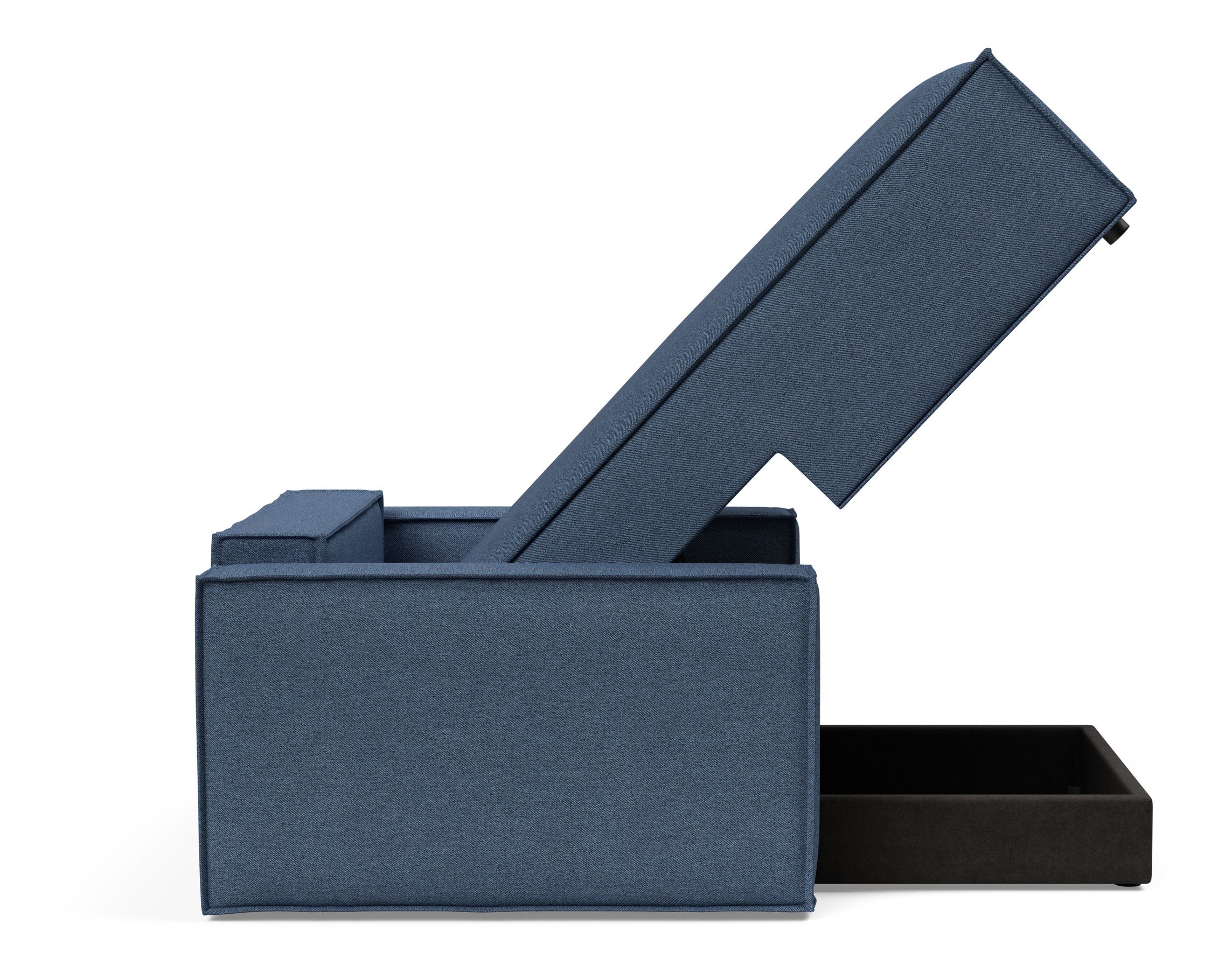 Newilla Storage Lounger Chair w/ Standart Arm Rests