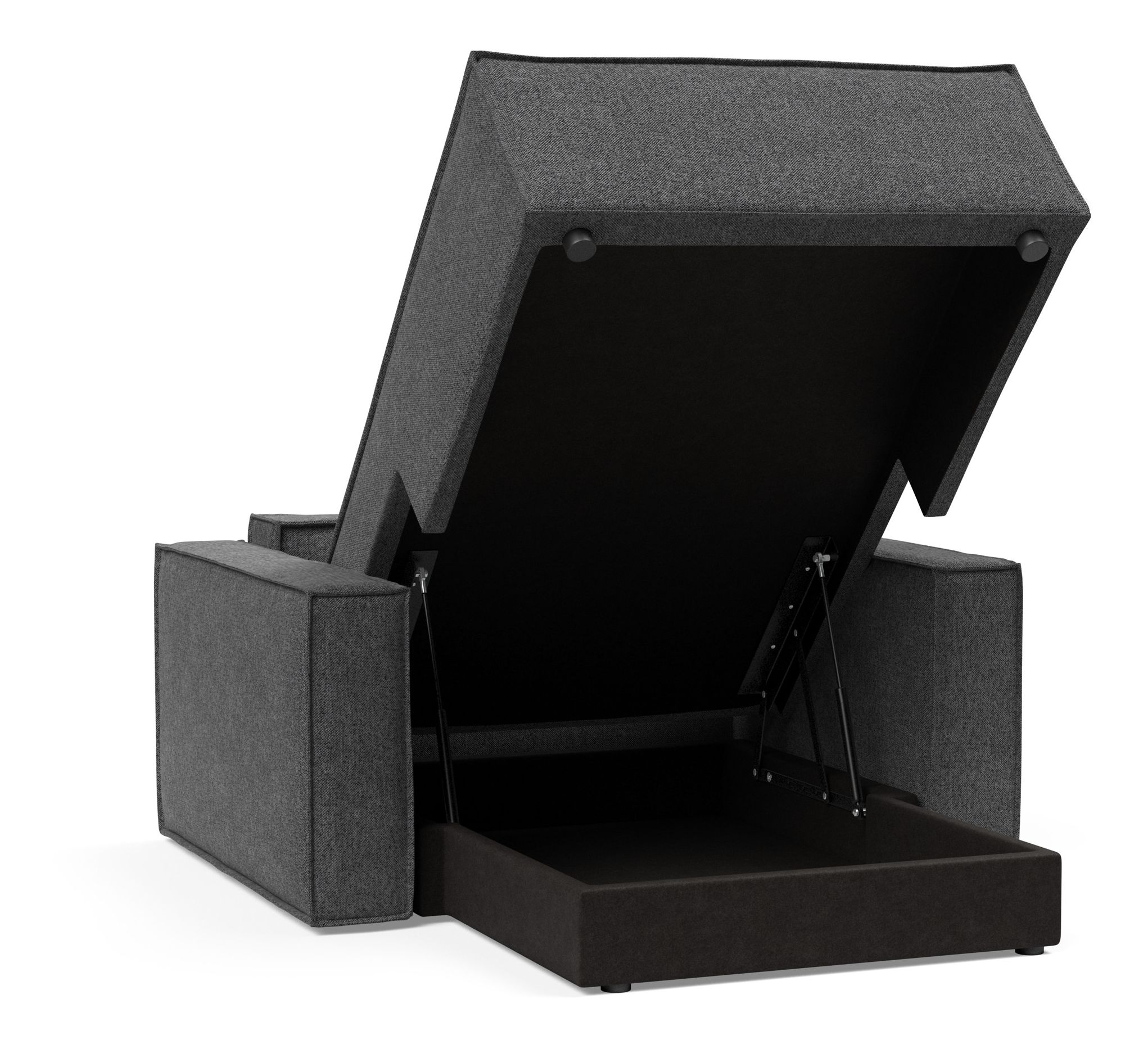 Newilla Storage Lounger Chair w/ Standart Arm Rests