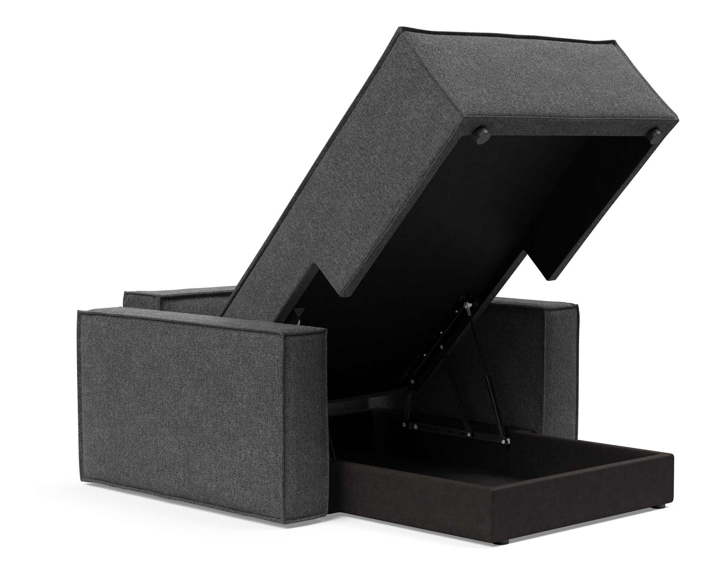 Newilla Storage Lounger Chair w/ Standart Arm Rests
