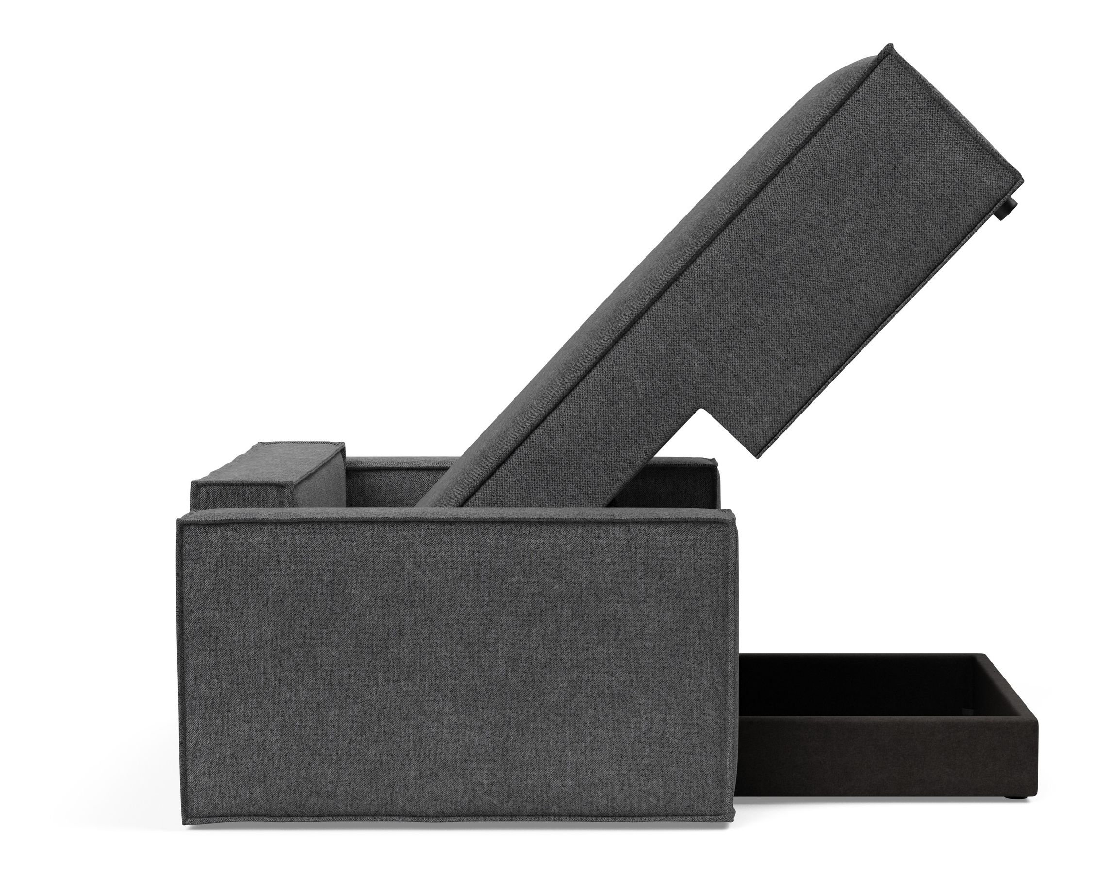 Newilla Storage Lounger Chair w/ Standart Arm Rests