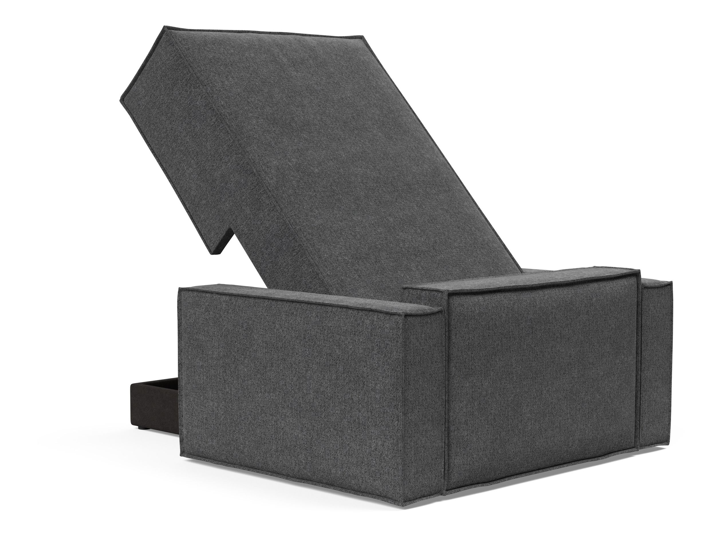 Newilla Storage Lounger Chair w/ Standart Arm Rests