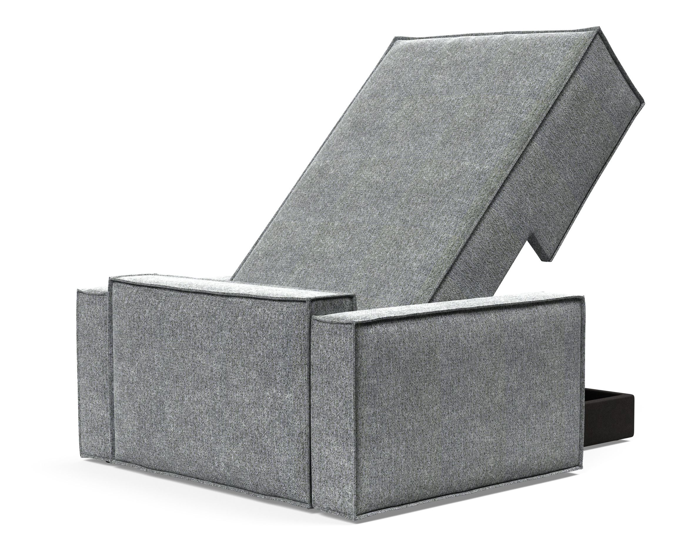 Newilla Storage Lounger Chair w/ Standart Arm Rests