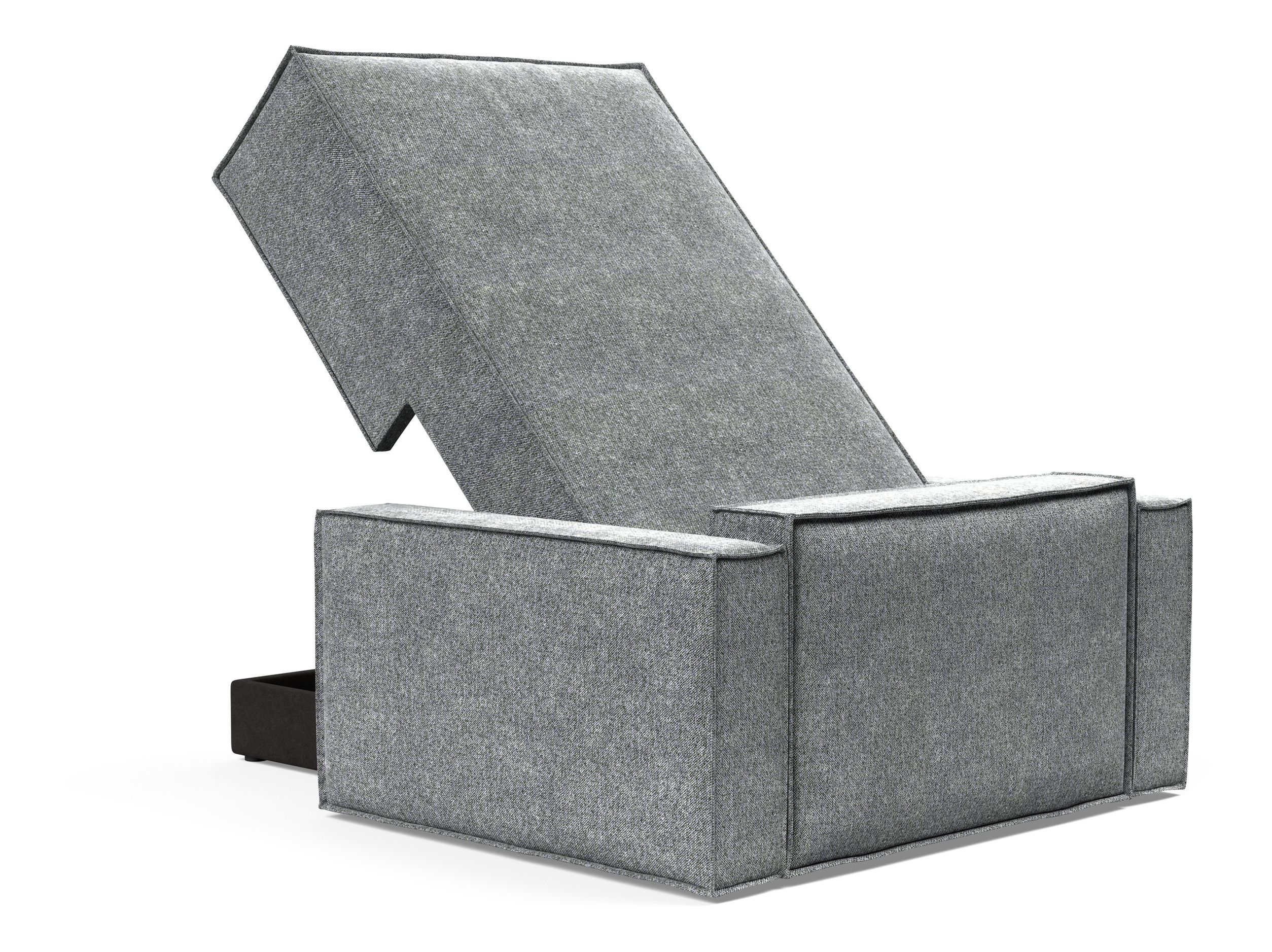Newilla Storage Lounger Chair w/ Standart Arm Rests