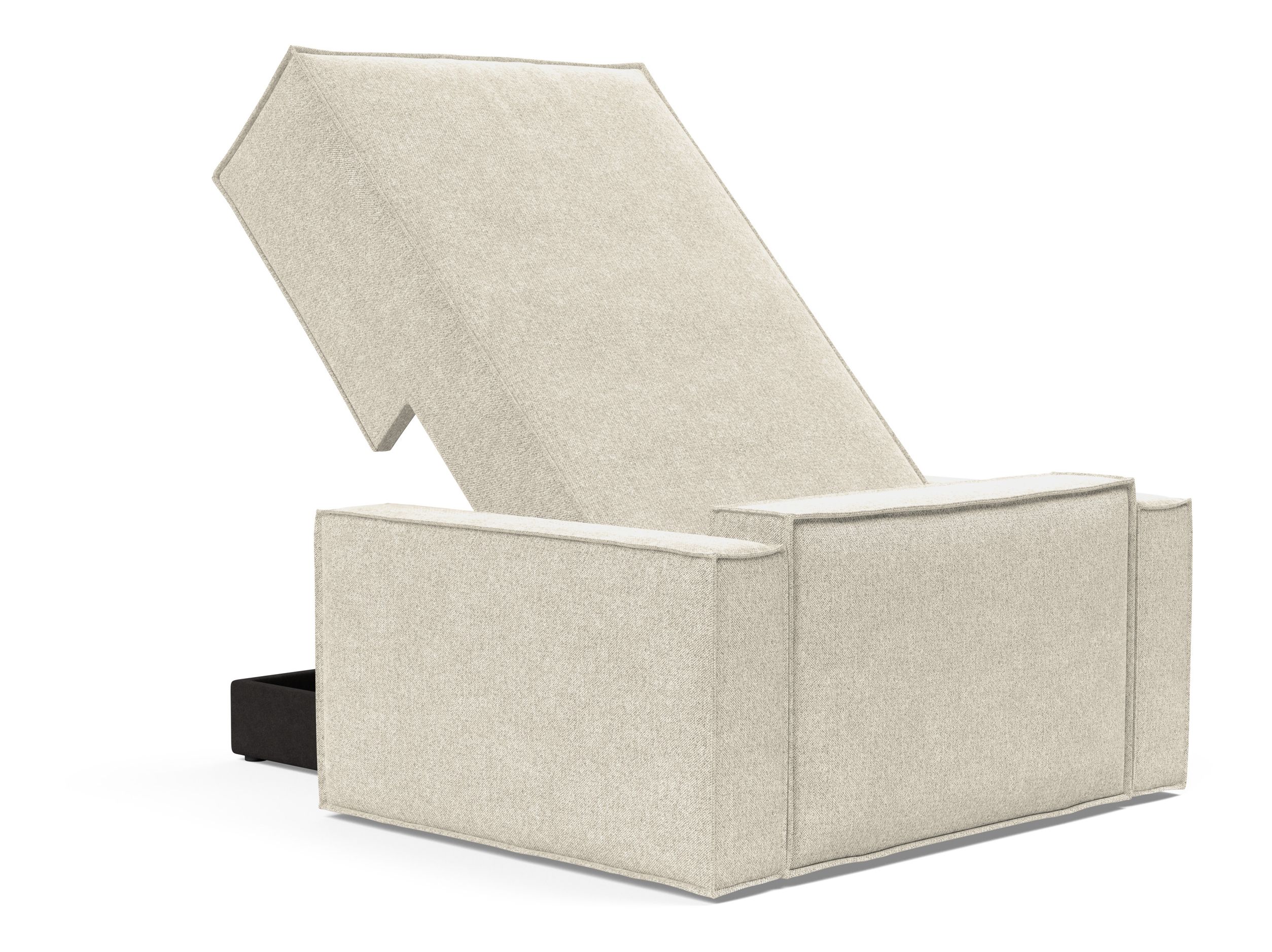 Newilla Storage Lounger Chair w/ Standart Arm Rests