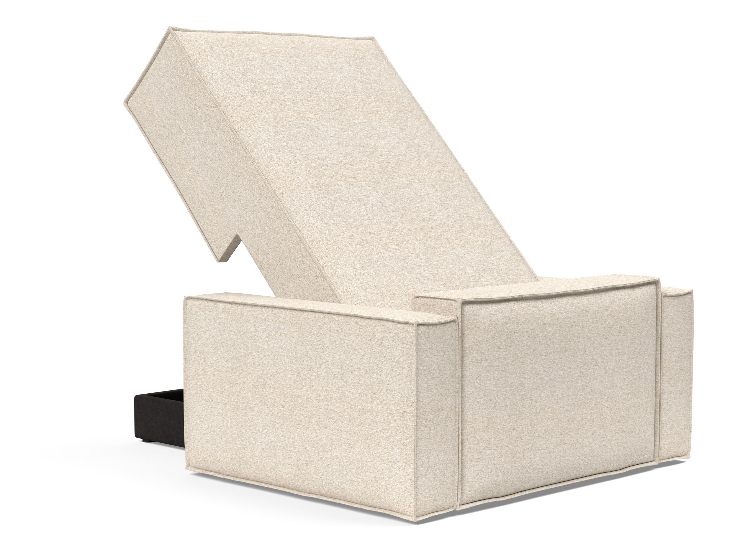 Newilla Storage Lounger Chair w/ Standart Arm Rests