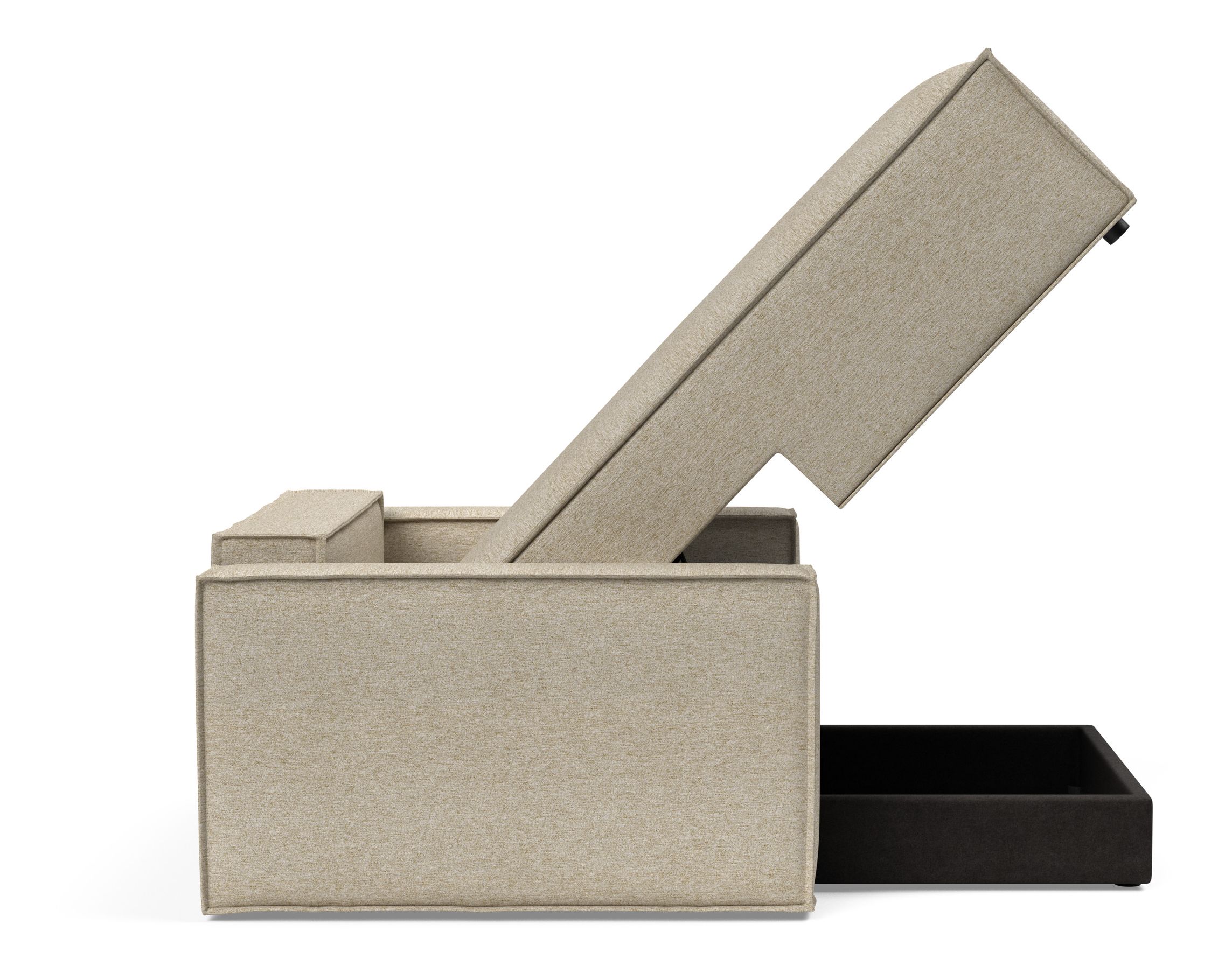 Newilla Storage Lounger Chair w/ Standart Arm Rests