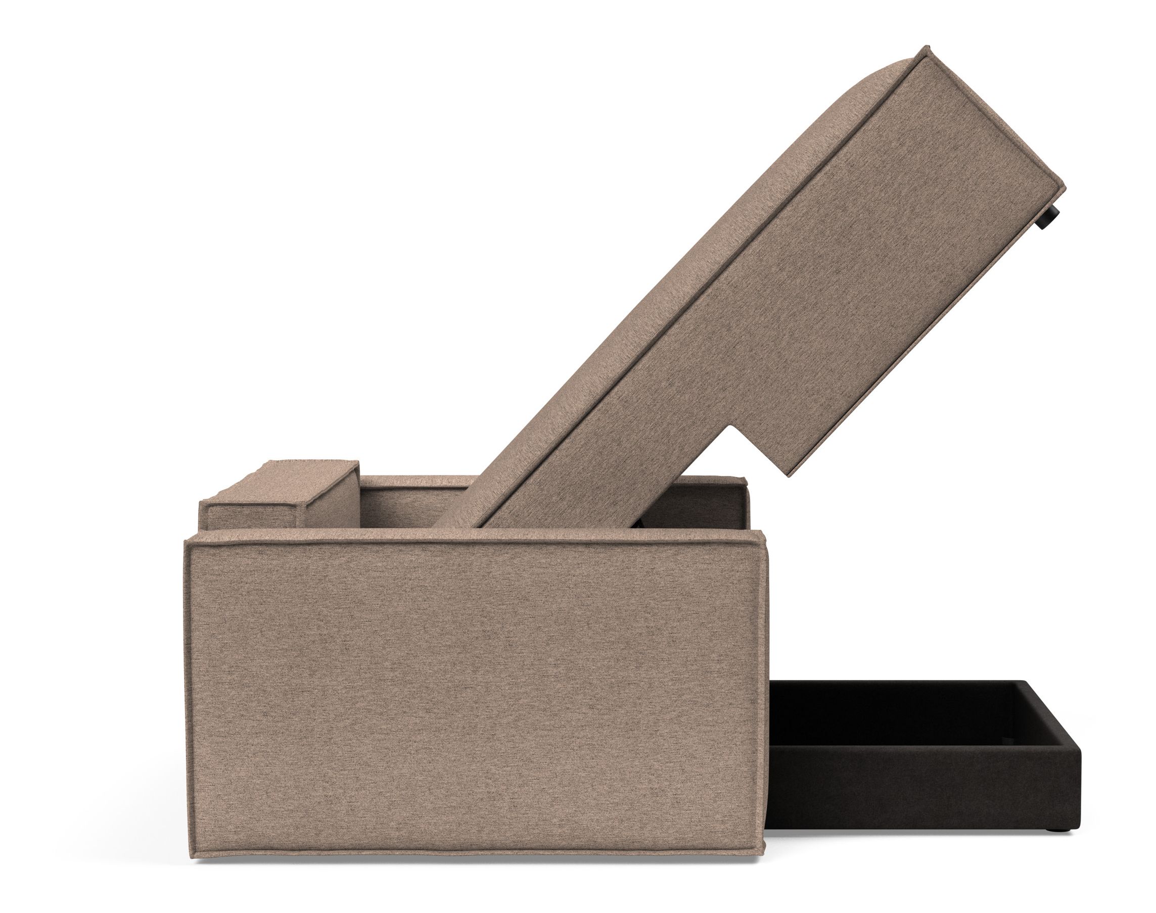 Newilla Storage Lounger Chair w/ Standart Arm Rests