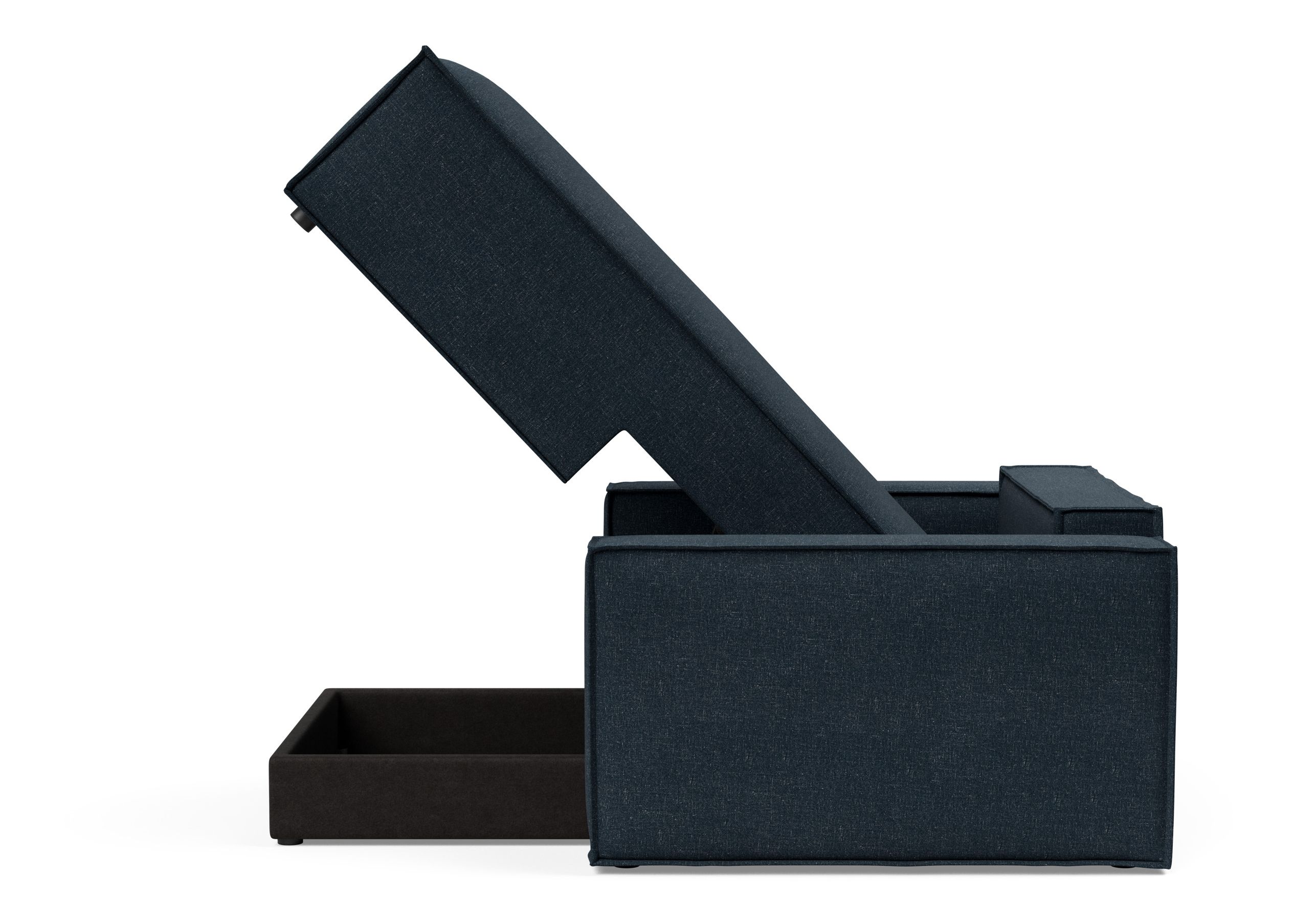 Newilla Storage Lounger Chair w/ Standart Arm Rests