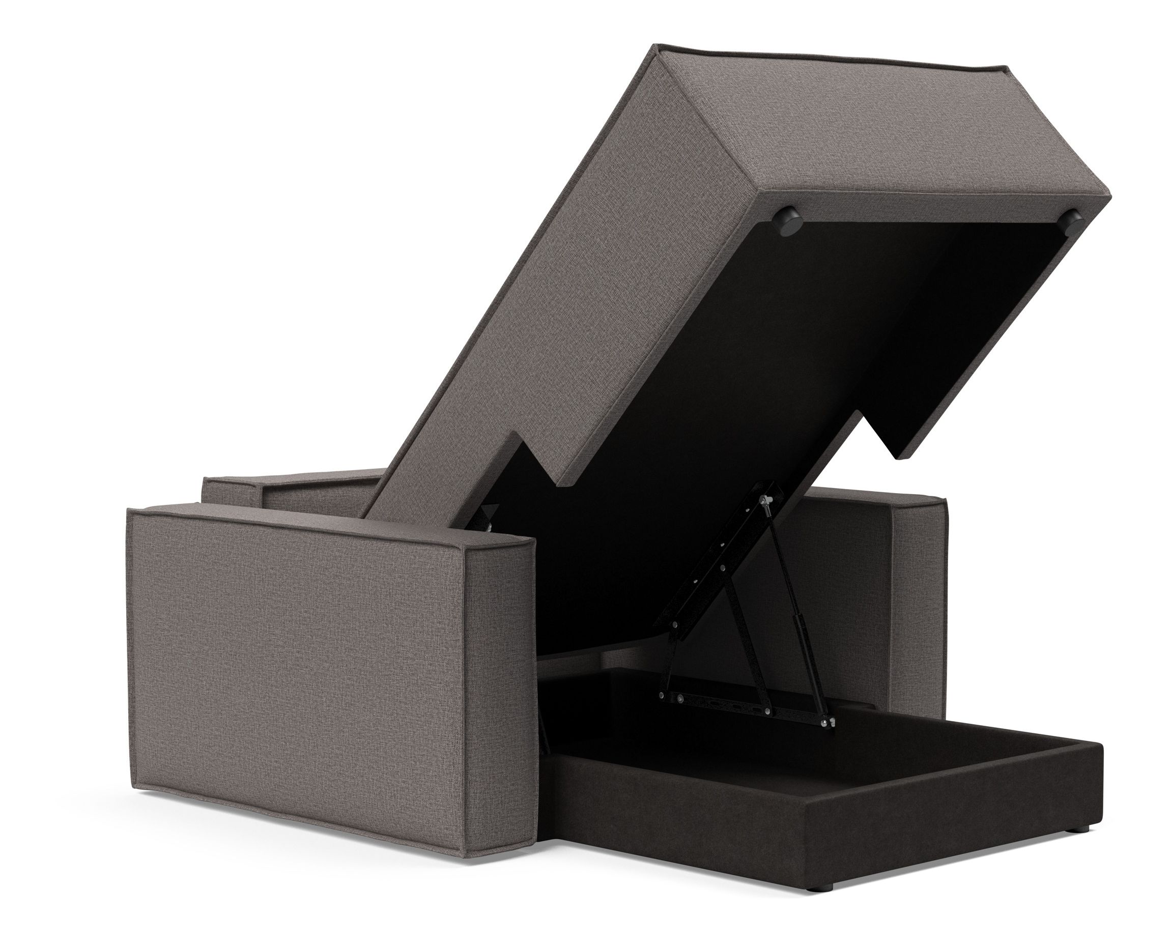 Newilla Storage Lounger Chair w/ Standart Arm Rests