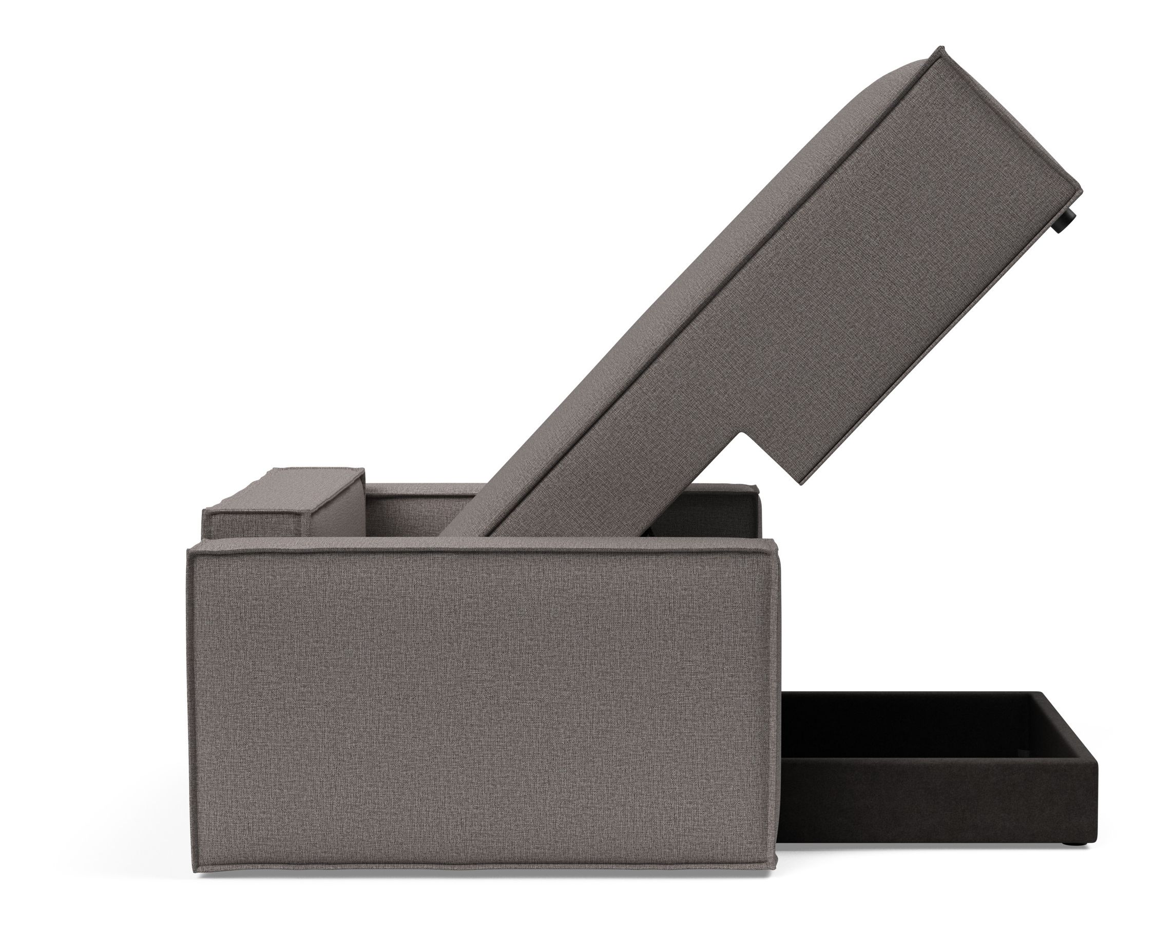 Newilla Storage Lounger Chair w/ Standart Arm Rests
