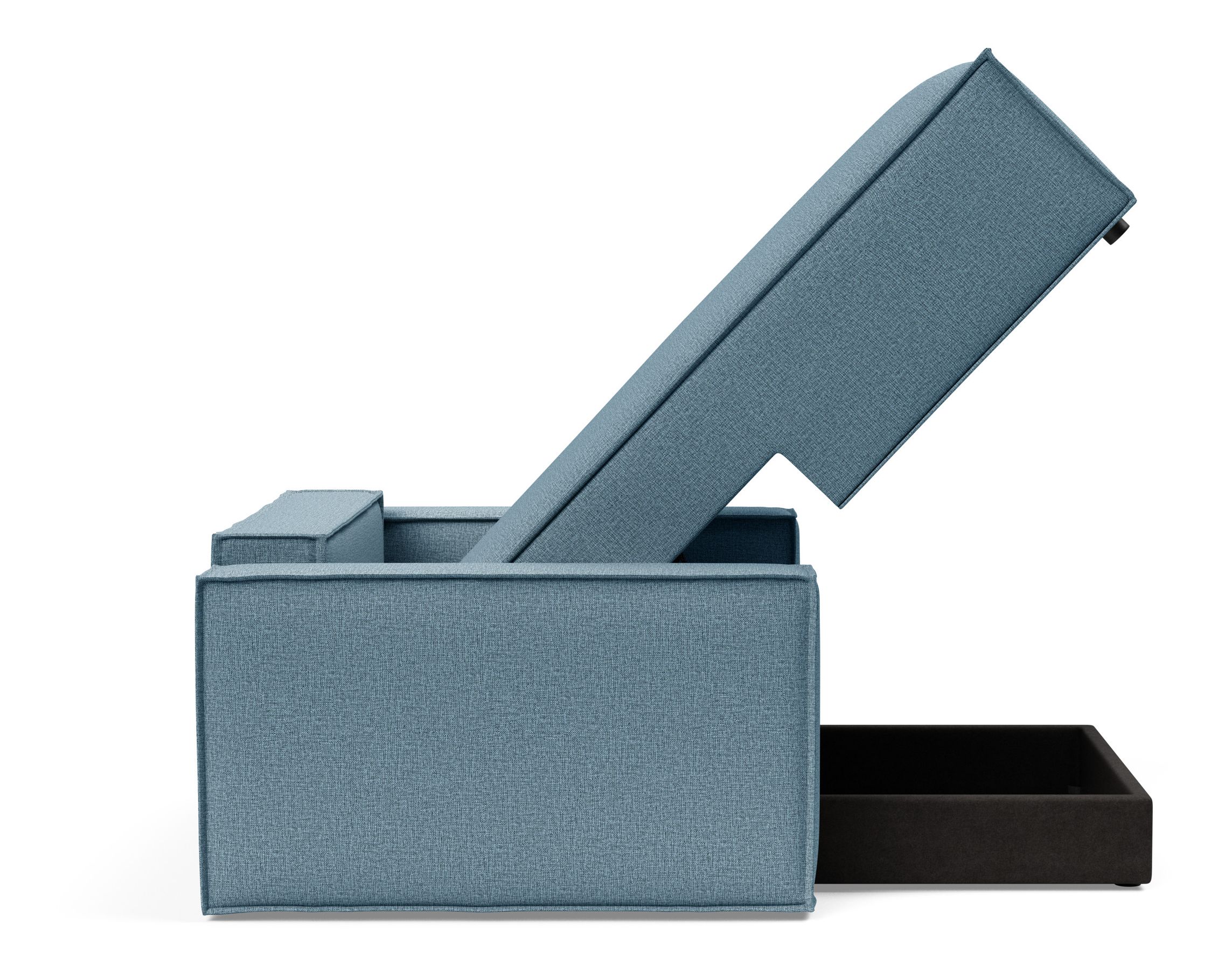 Newilla Storage Lounger Chair w/ Standart Arm Rests