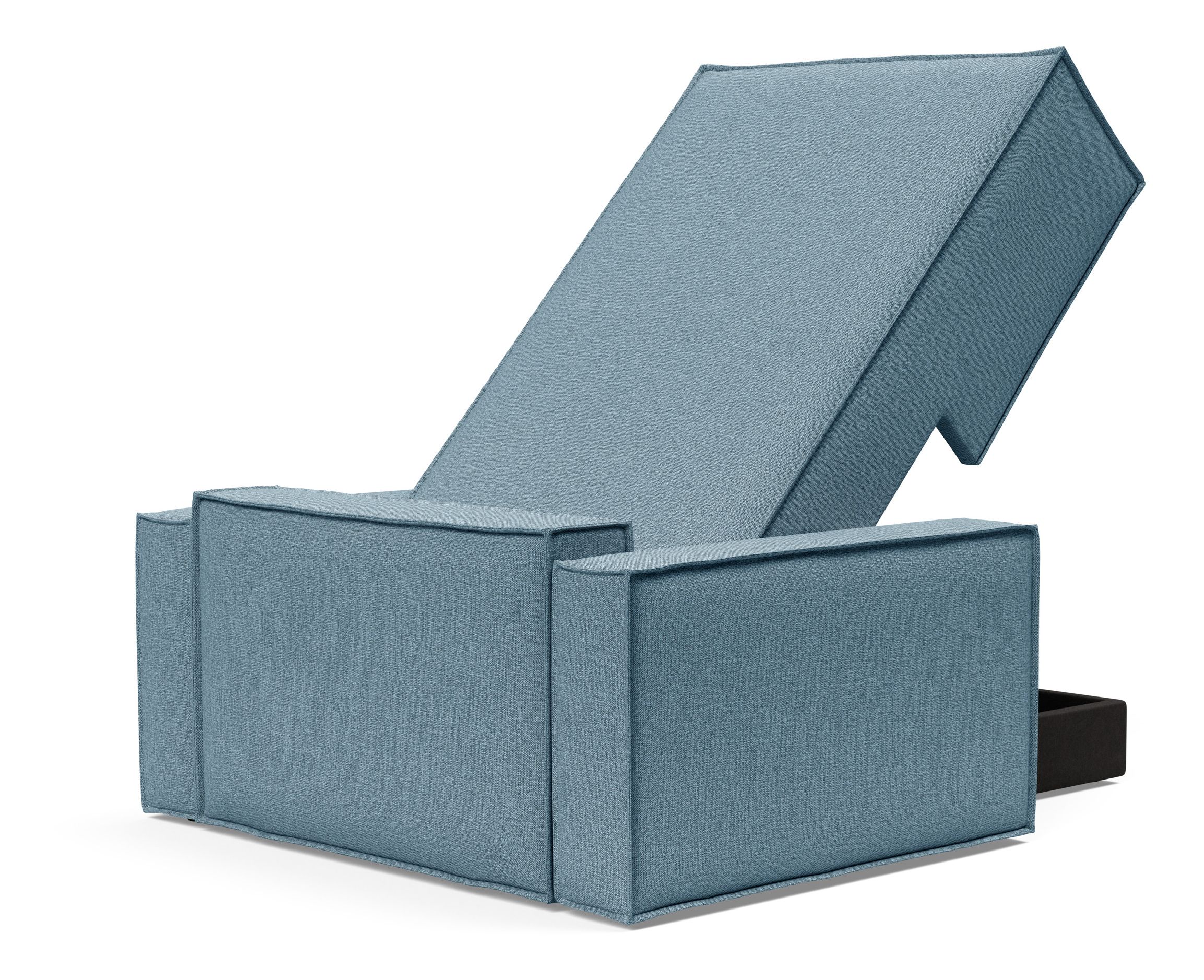 Newilla Storage Lounger Chair w/ Standart Arm Rests
