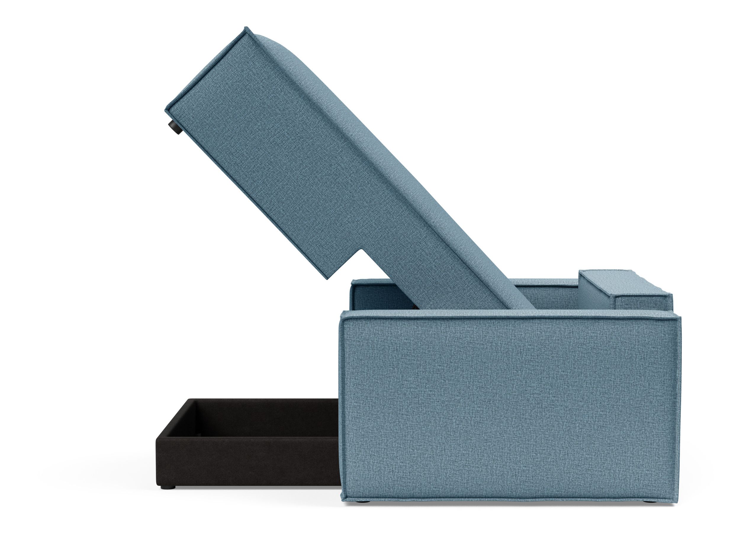 Newilla Storage Lounger Chair w/ Standart Arm Rests