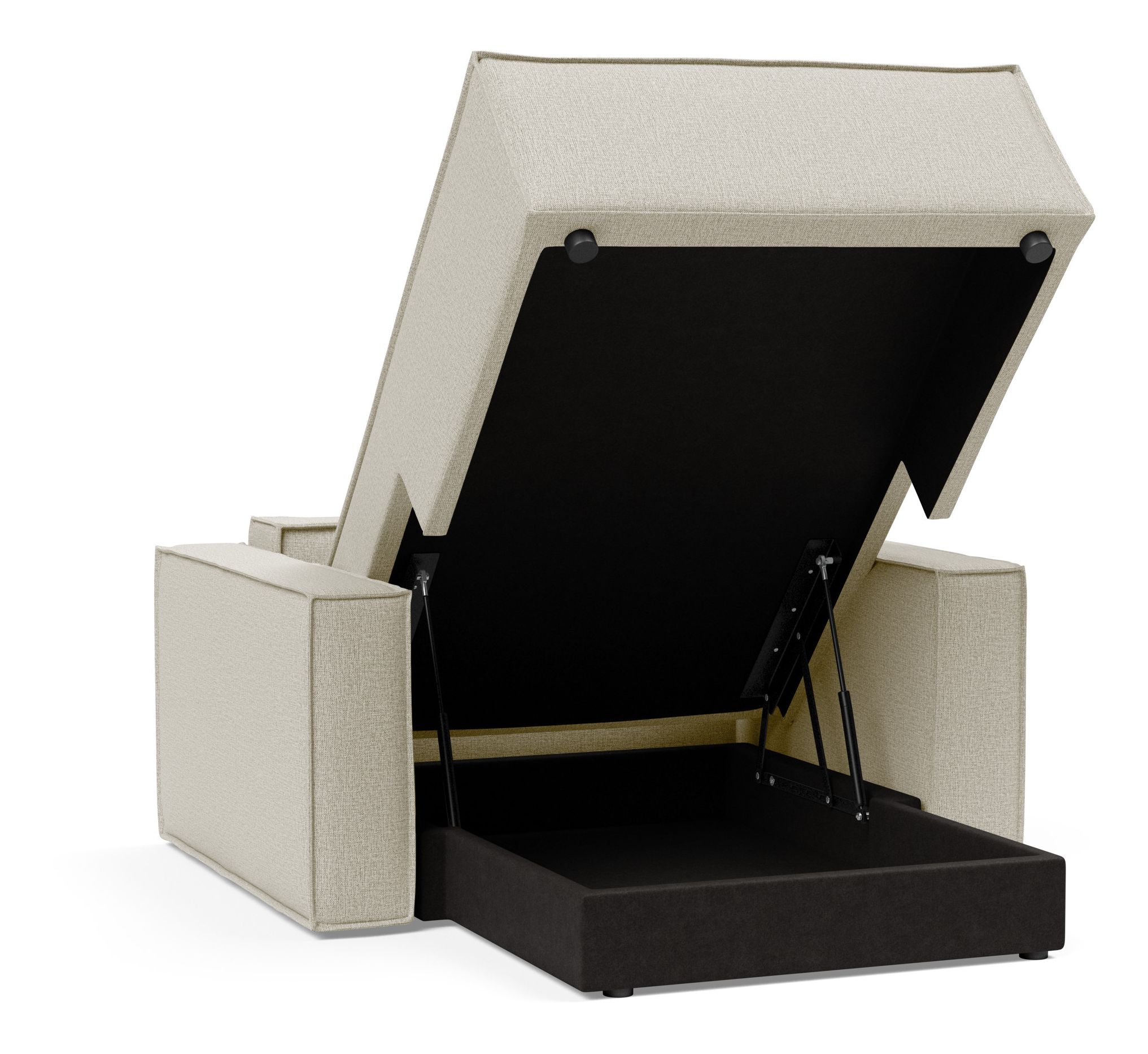 Newilla Storage Lounger Chair w/ Standart Arm Rests