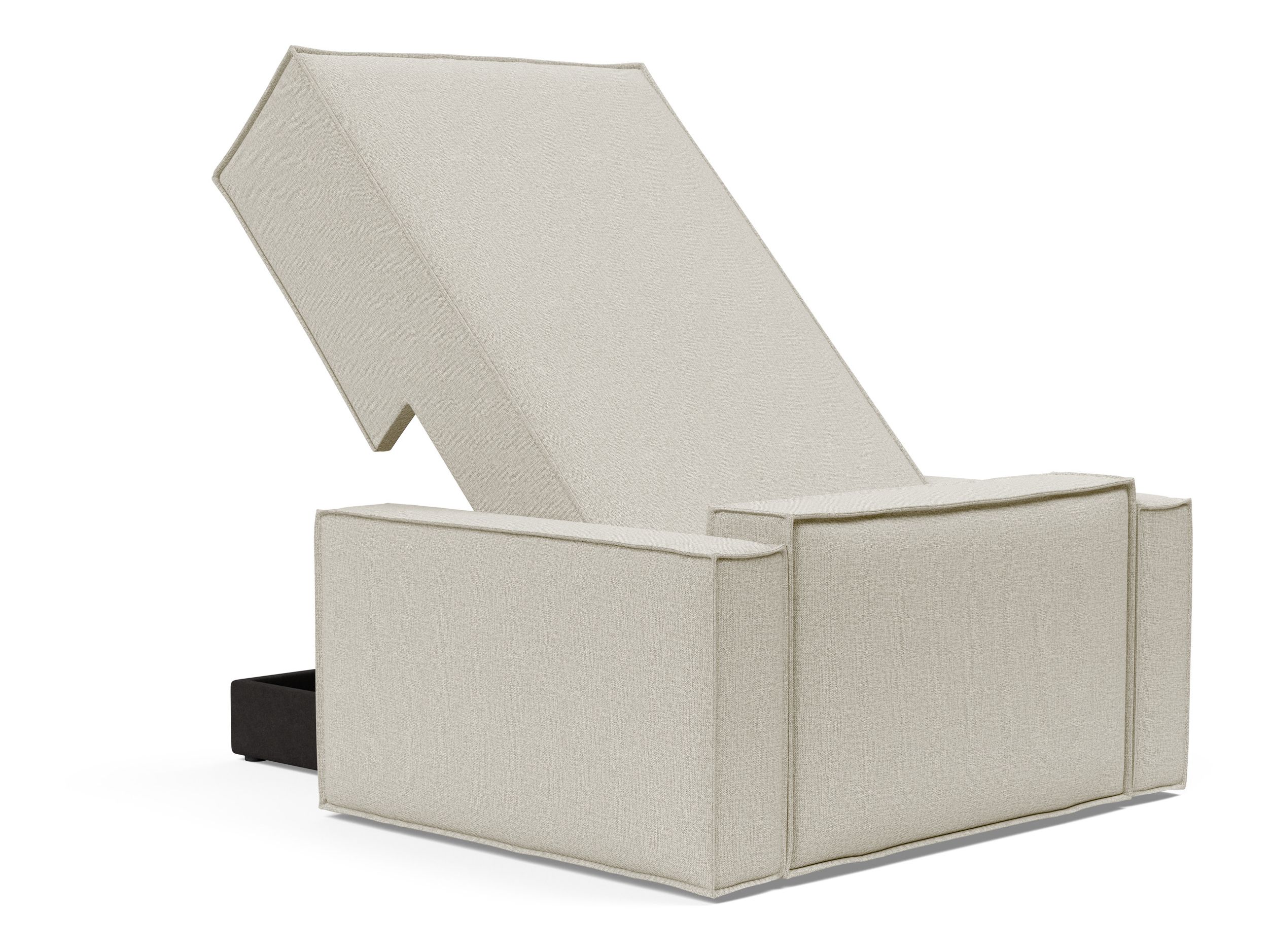 Newilla Storage Lounger Chair w/ Standart Arm Rests
