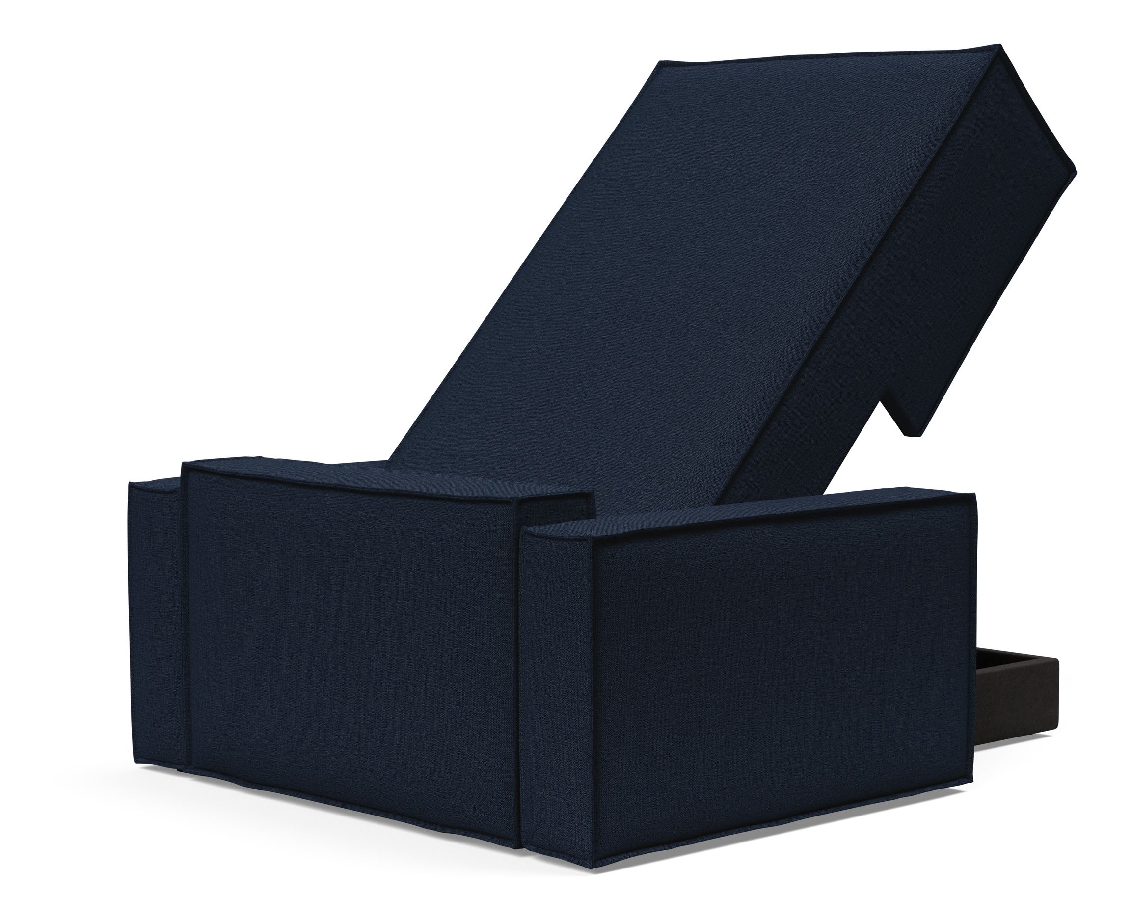Newilla Storage Lounger Chair w/ Standart Arm Rests