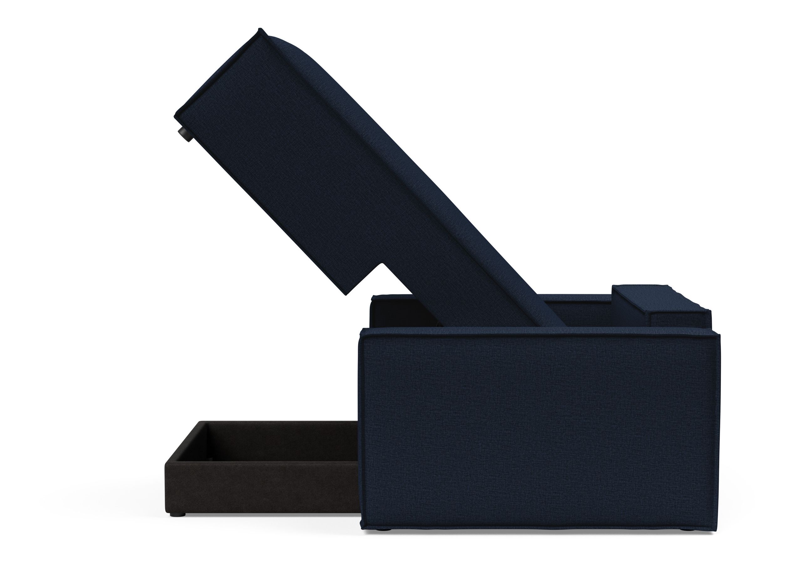 Newilla Storage Lounger Chair w/ Standart Arm Rests