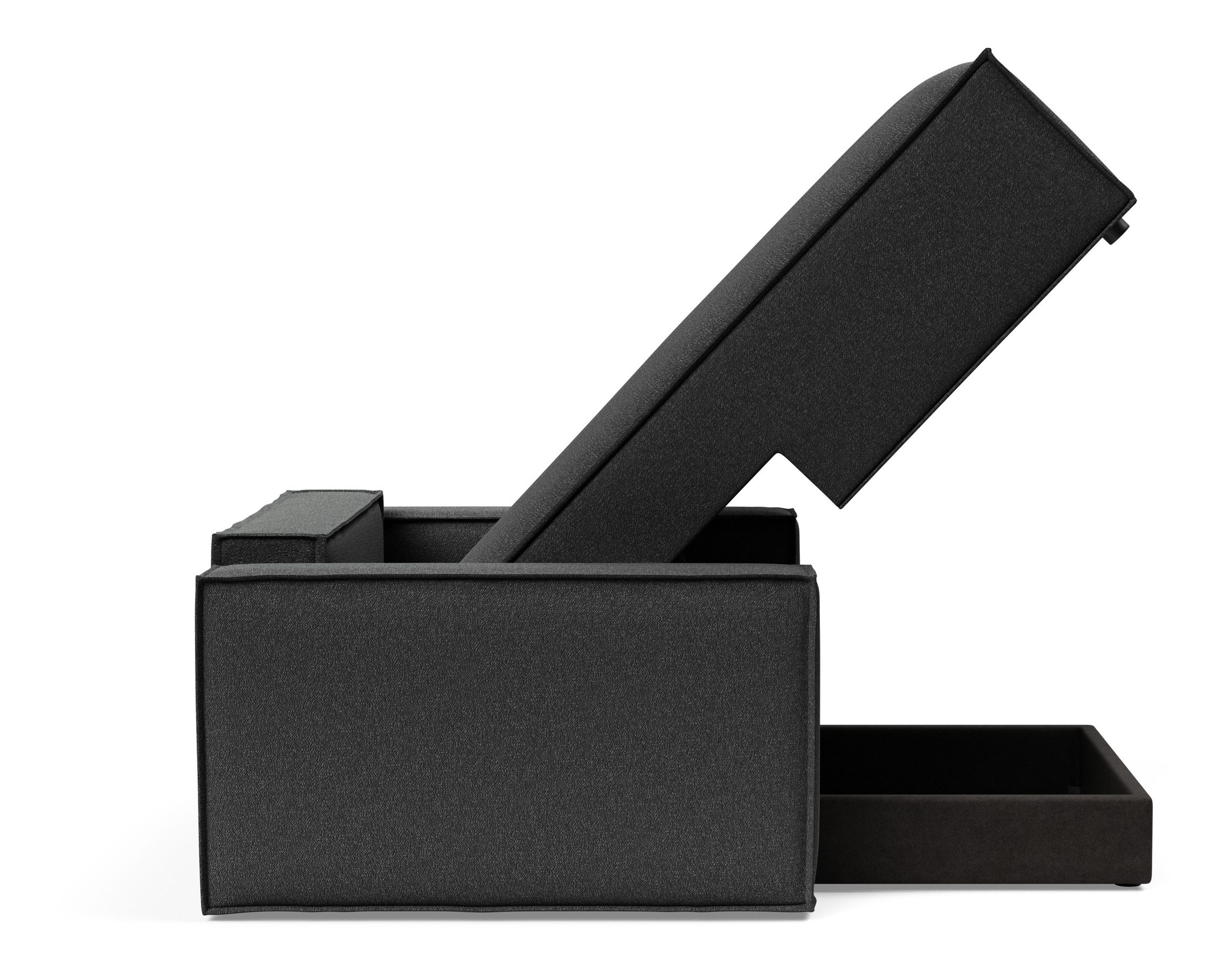 Newilla Storage Lounger Chair w/ Standart Arm Rests