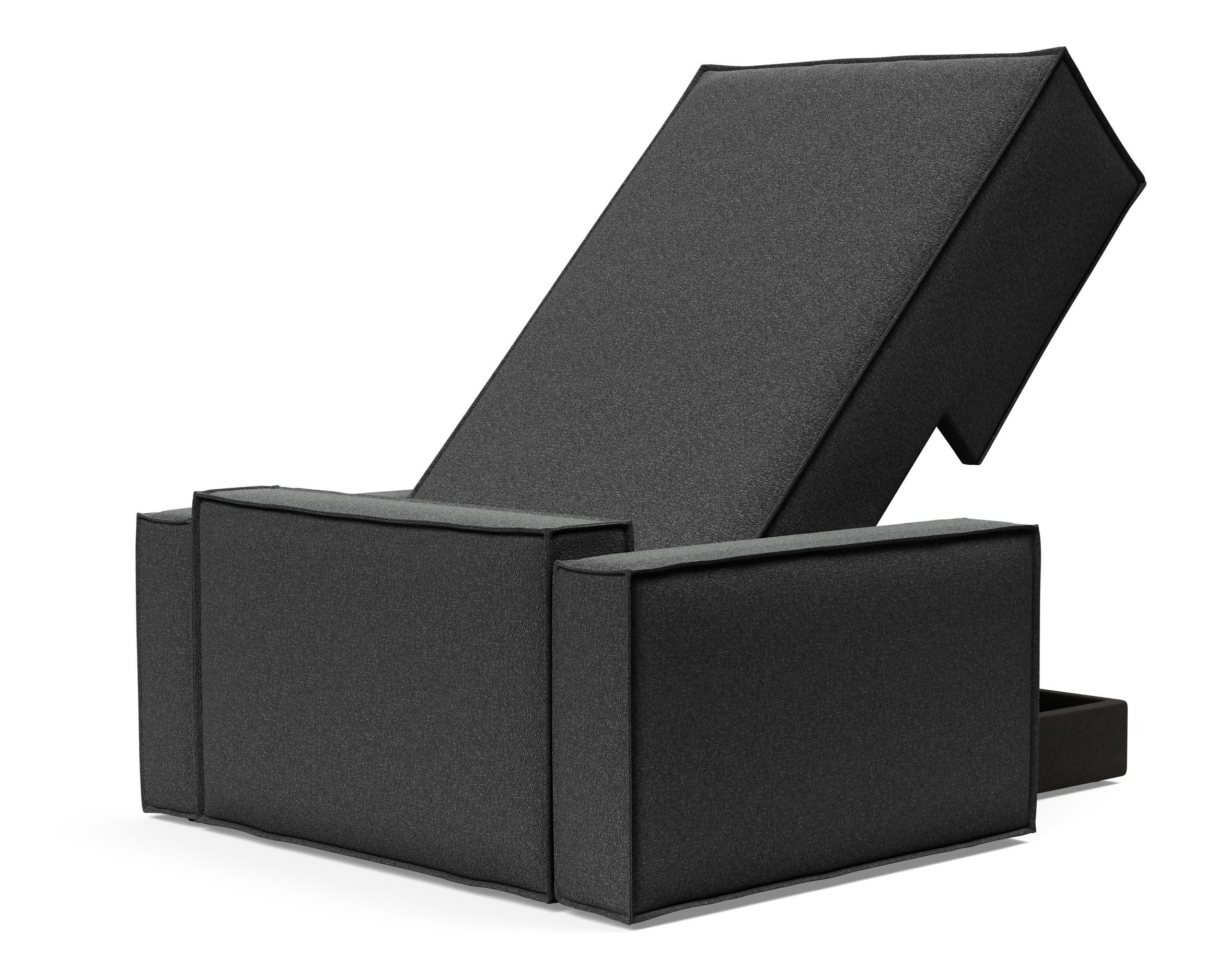 Newilla Storage Lounger Chair w/ Standart Arm Rests