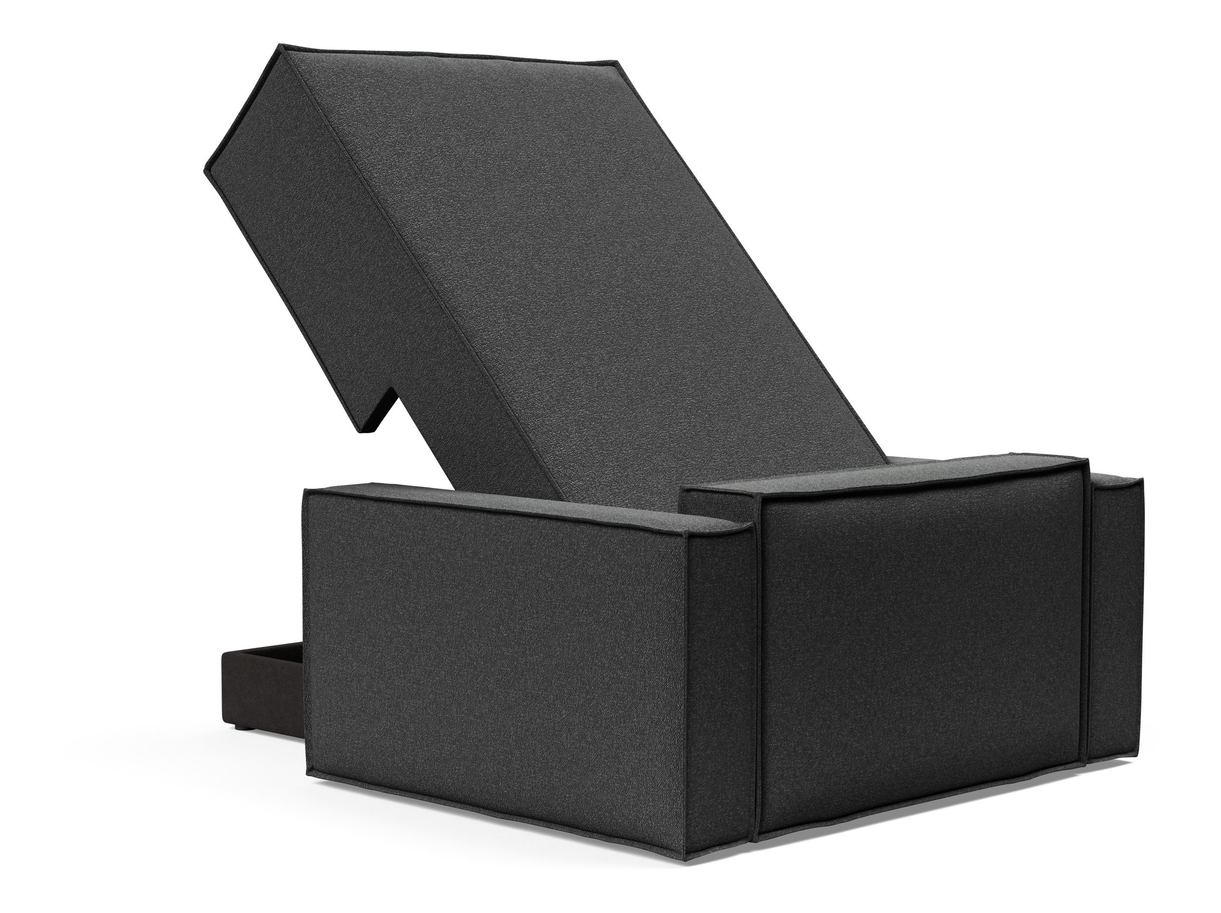 Newilla Storage Lounger Chair w/ Standart Arm Rests