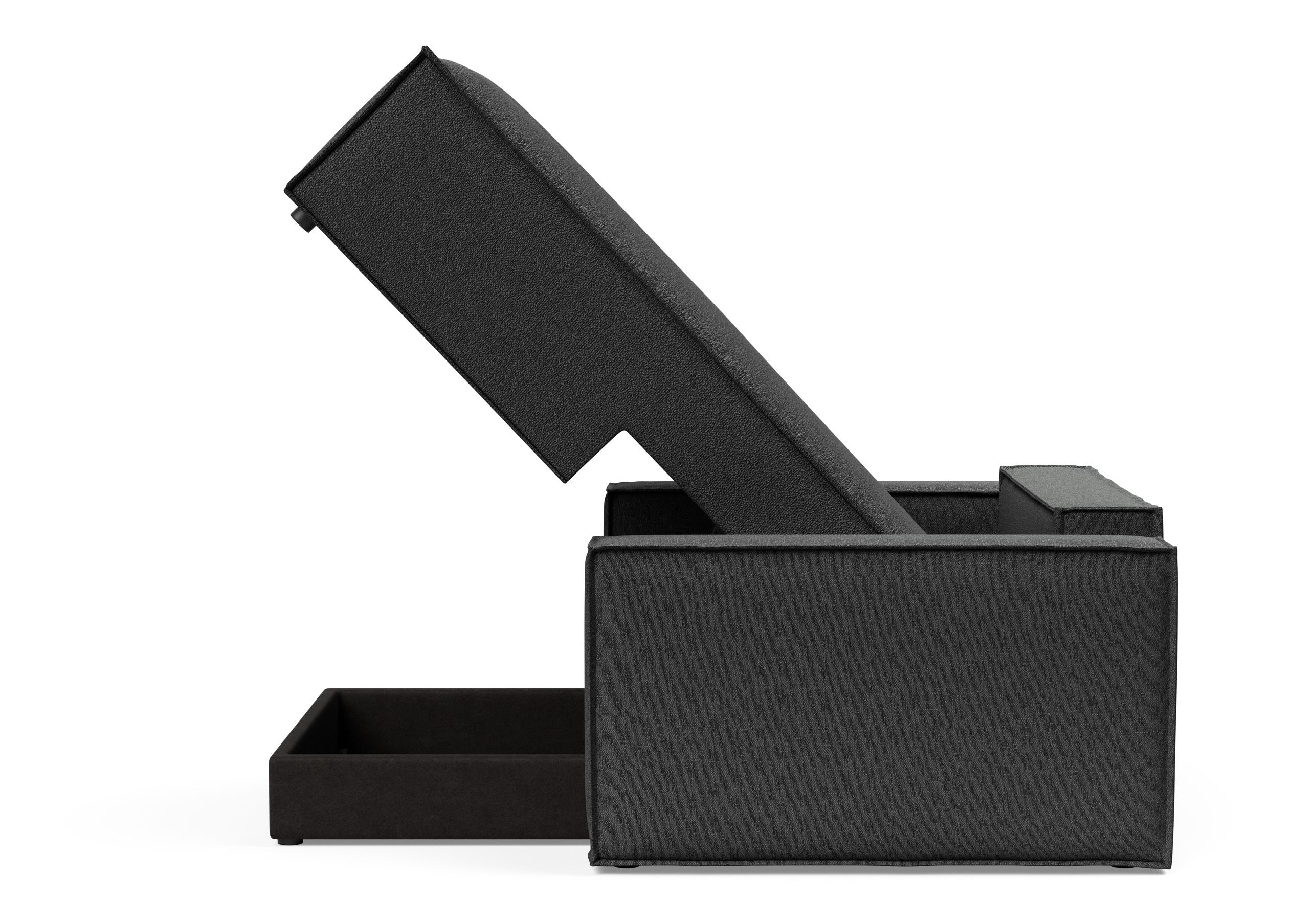 Newilla Storage Lounger Chair w/ Standart Arm Rests