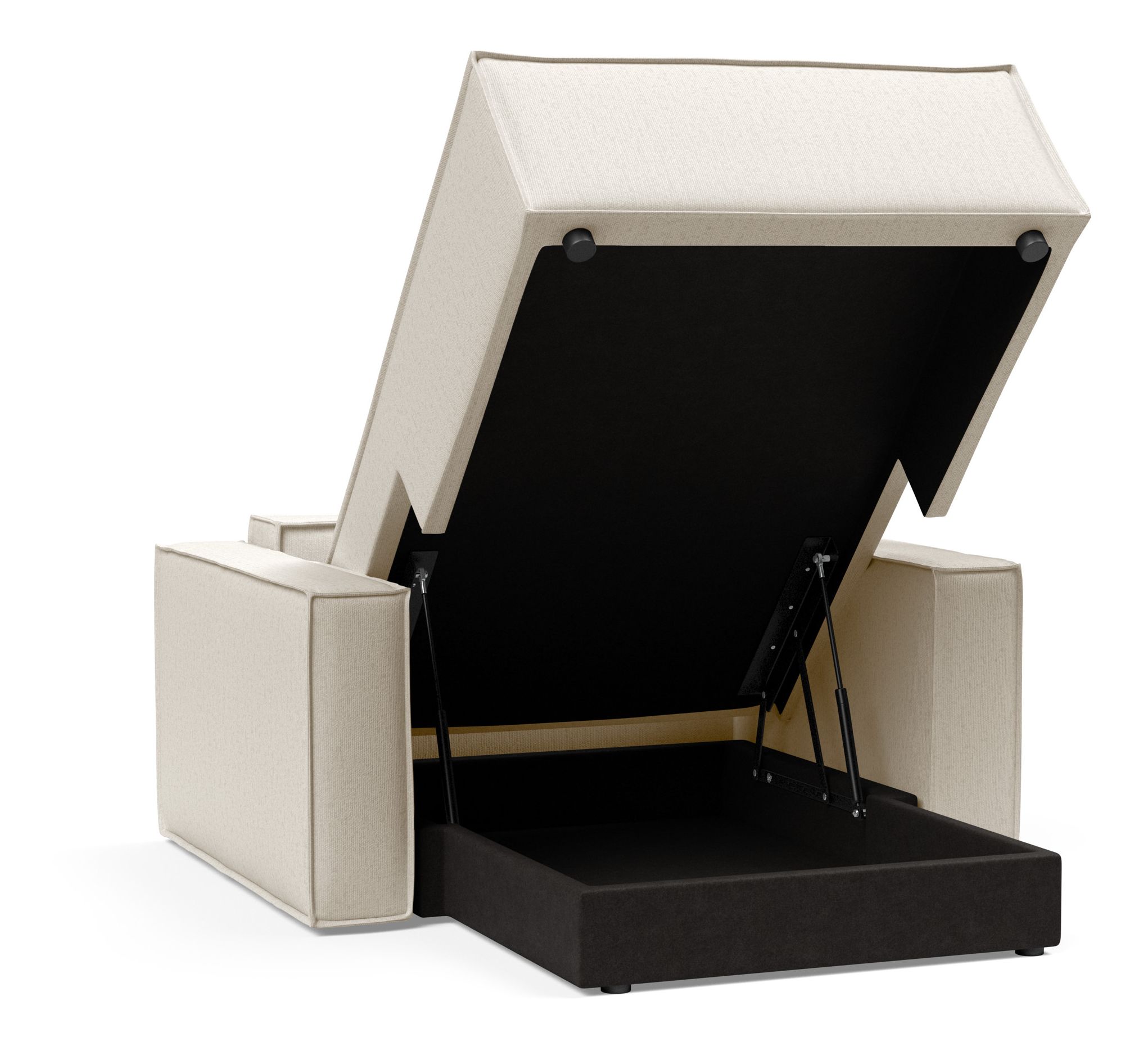 Newilla Storage Lounger Chair w/ Standart Arm Rests
