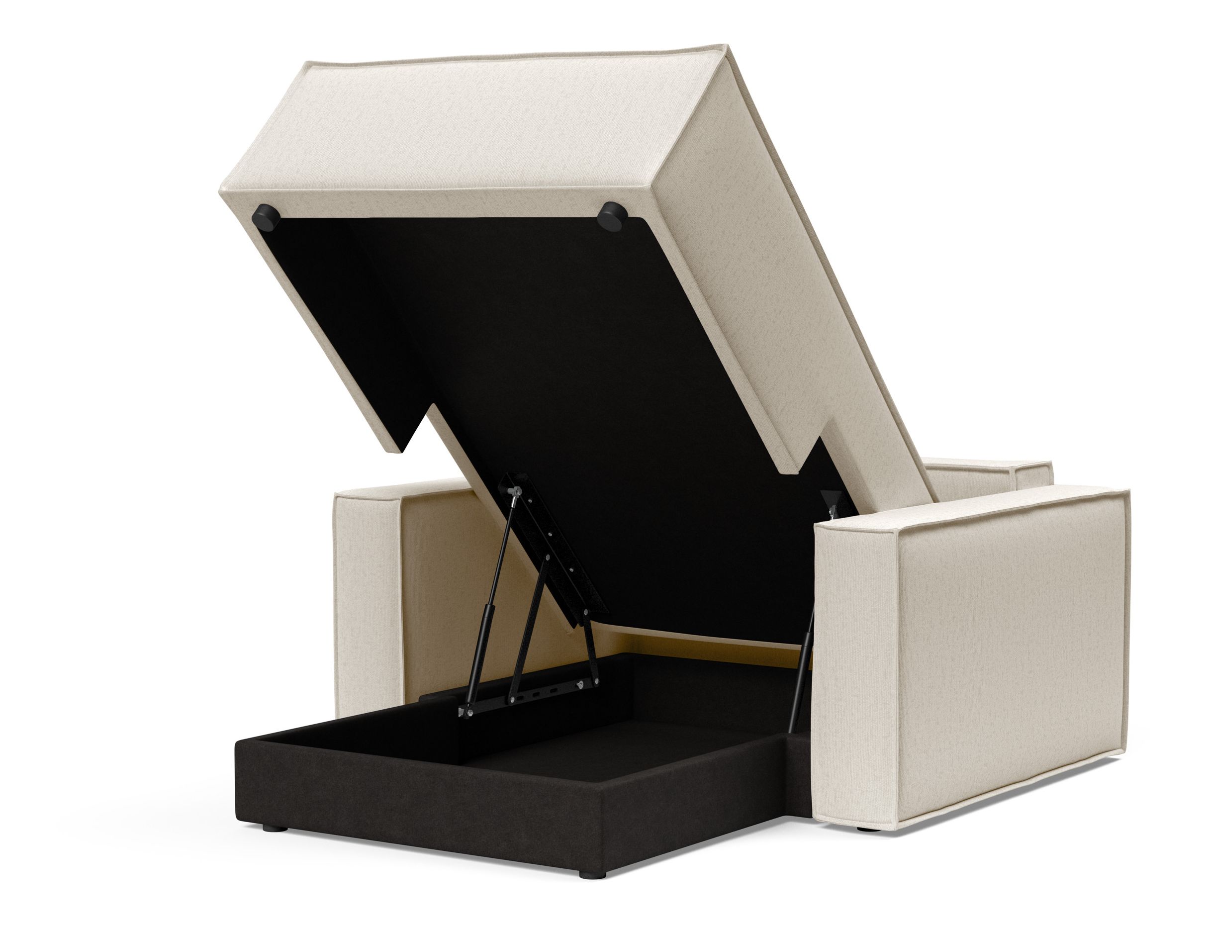Newilla Storage Lounger Chair w/ Standart Arm Rests