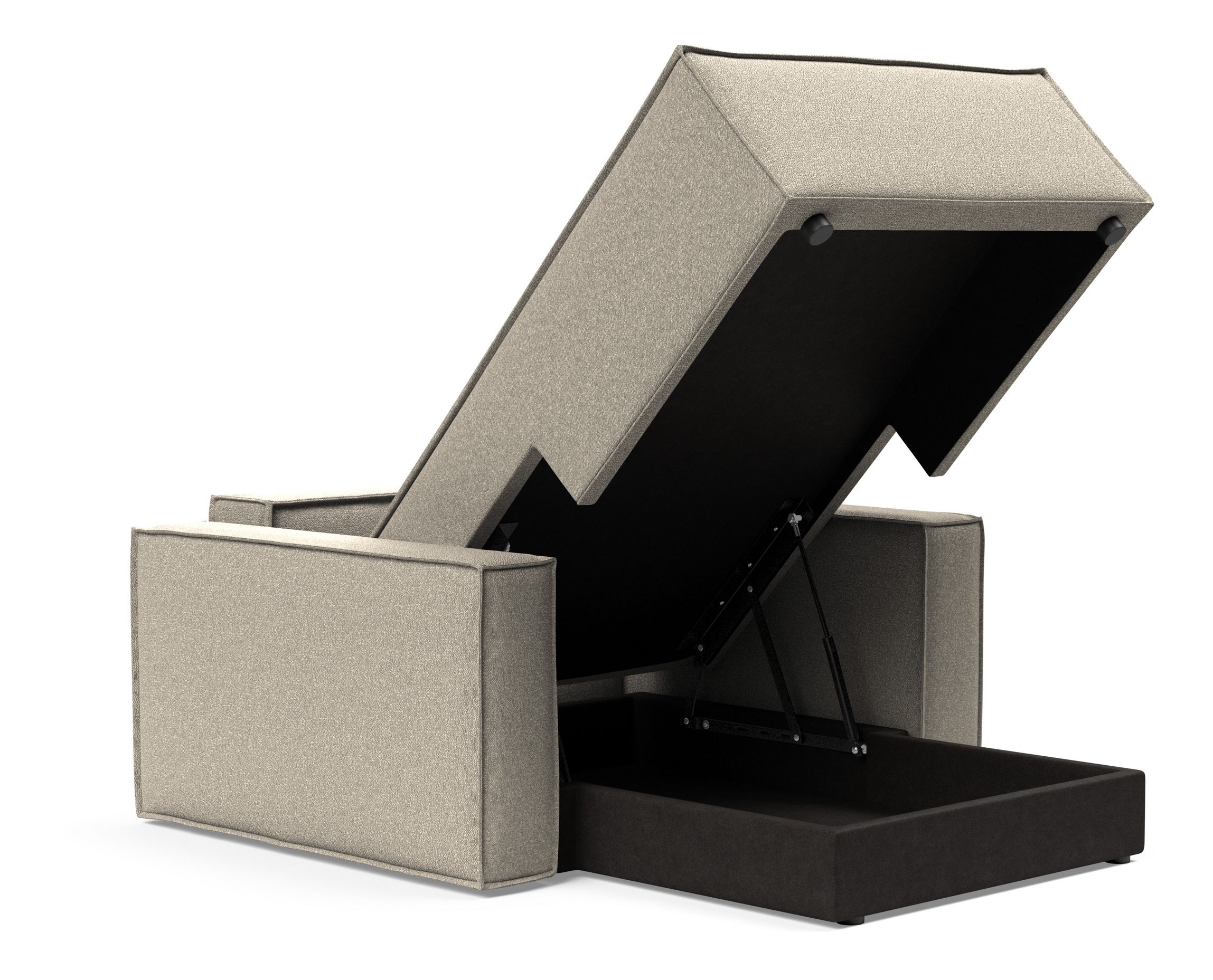 Newilla Storage Lounger Chair w/ Standart Arm Rests
